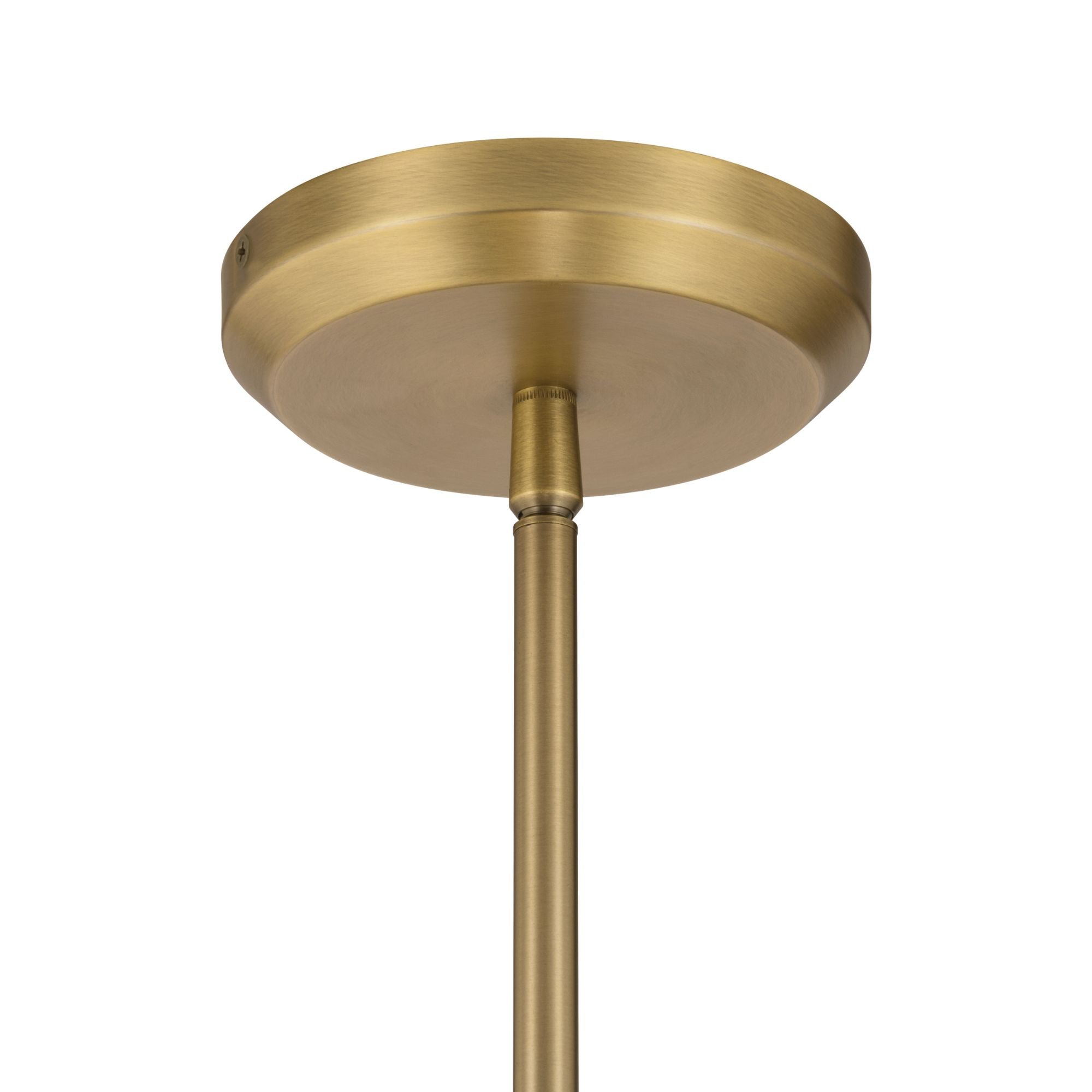 Minka-Lavery Cortan 36 in. 6-Light Chandelier, Legacy Brass & Dark Bronze