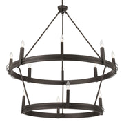 Minka-Lavery Dalvor 42.75 in. 12-Light Pendant, Dark Bronze