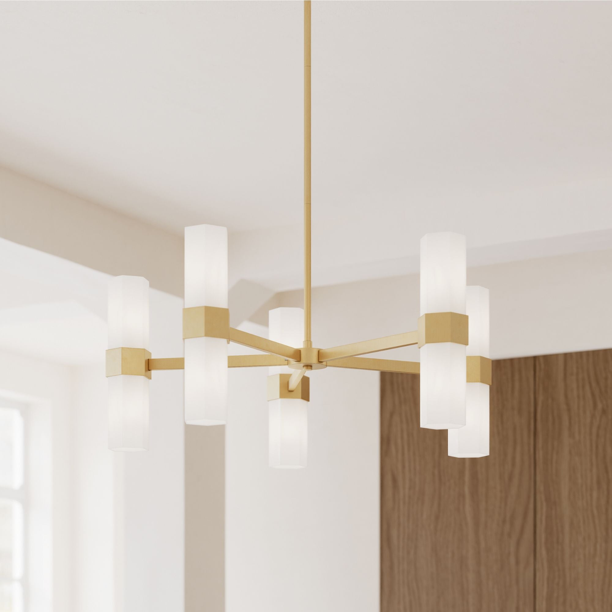 Minka-Lavery Delgada 36 in. 10-Light Chandelier