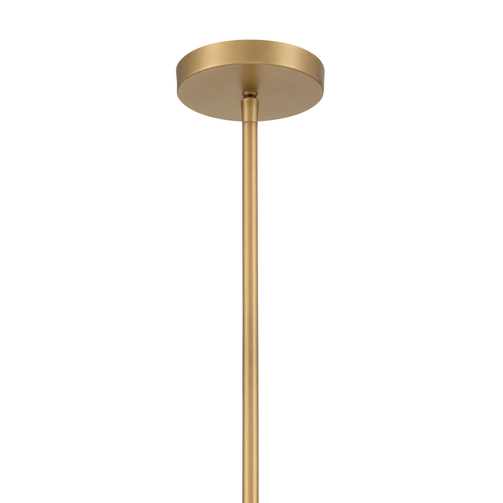 Minka-Lavery Delgada 36 in. 10-Light Chandelier, Legacy Brass with Etched Opal Glass