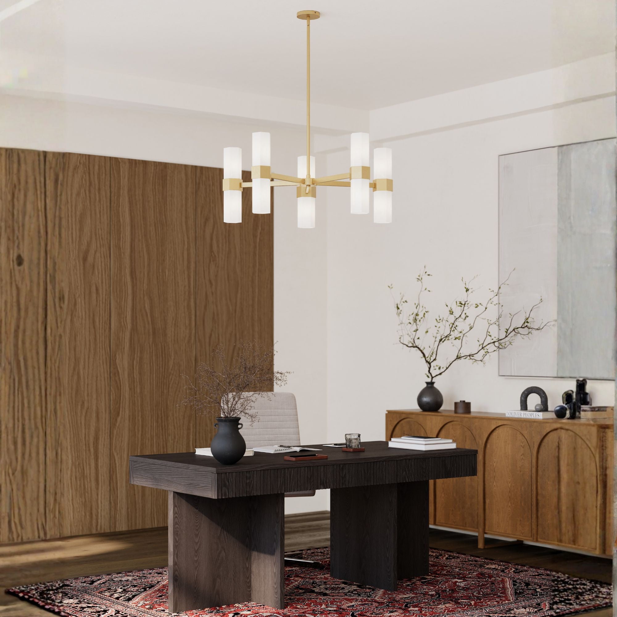 Minka-Lavery Delgada 36 in. 10-Light Chandelier