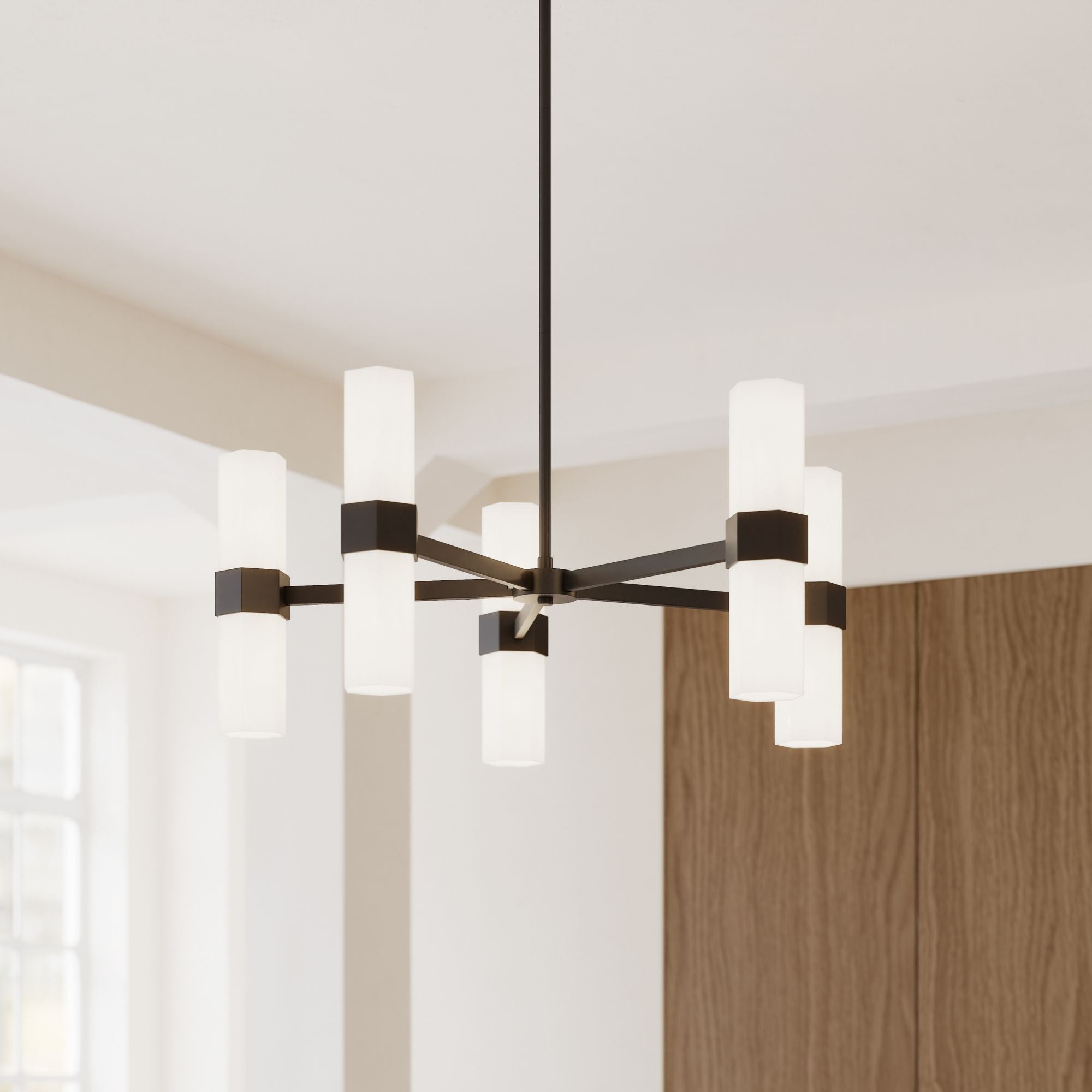 Minka-Lavery Delgada 36 in. 10-Light Chandelier