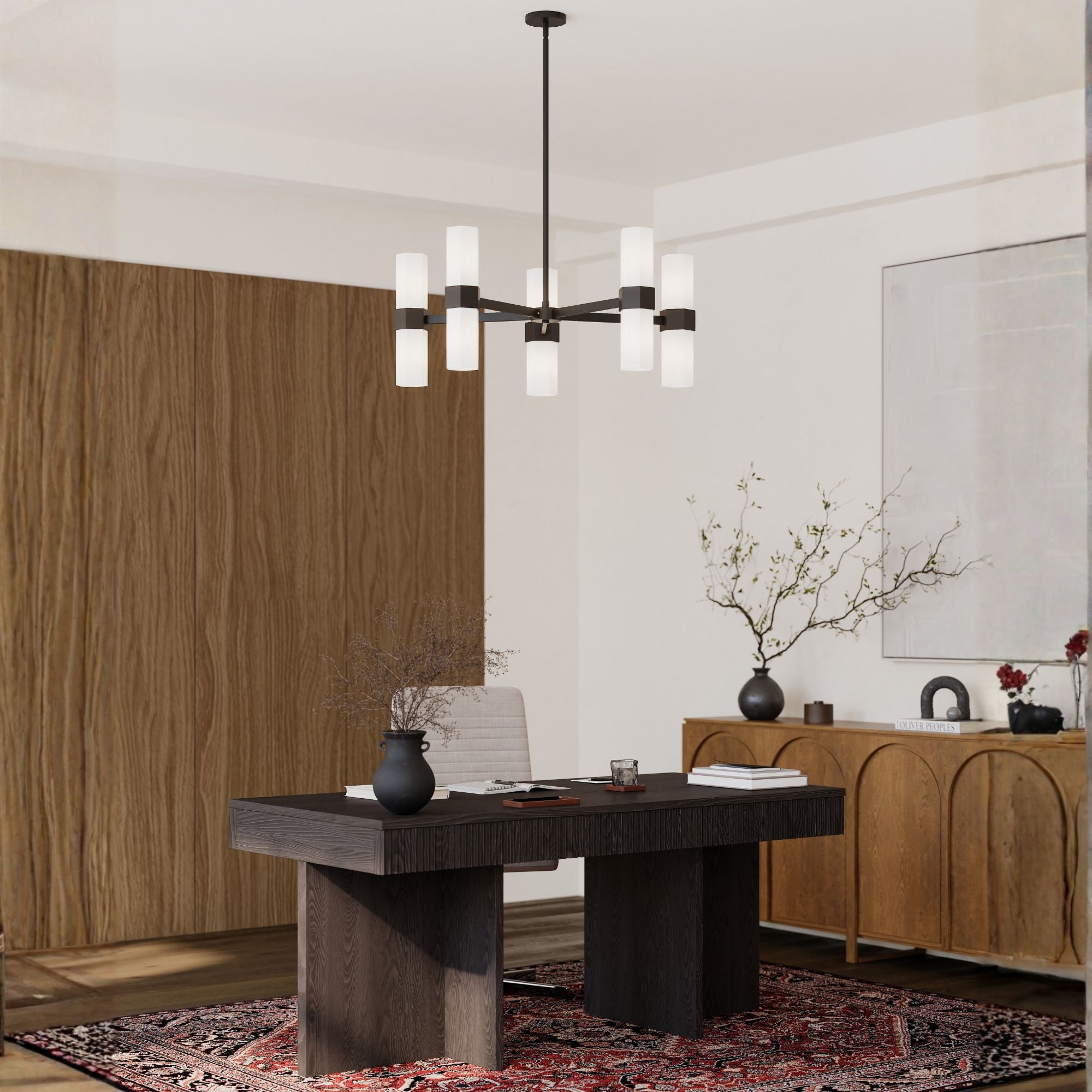 Minka-Lavery Delgada 36 in. 10-Light Chandelier