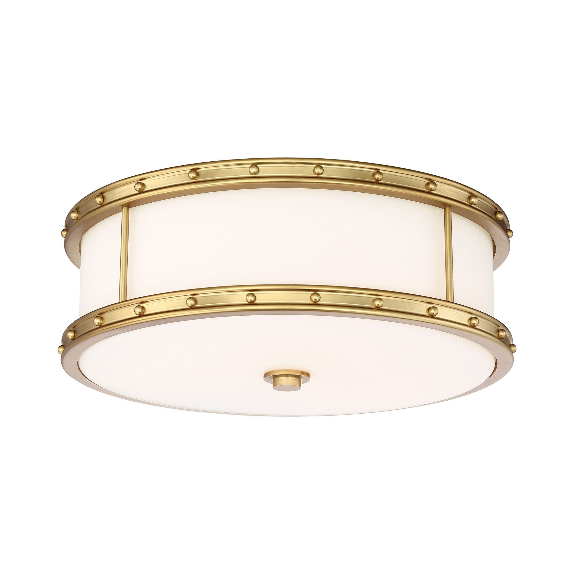 16" LED Flush Mount, Liberty Gold Finish