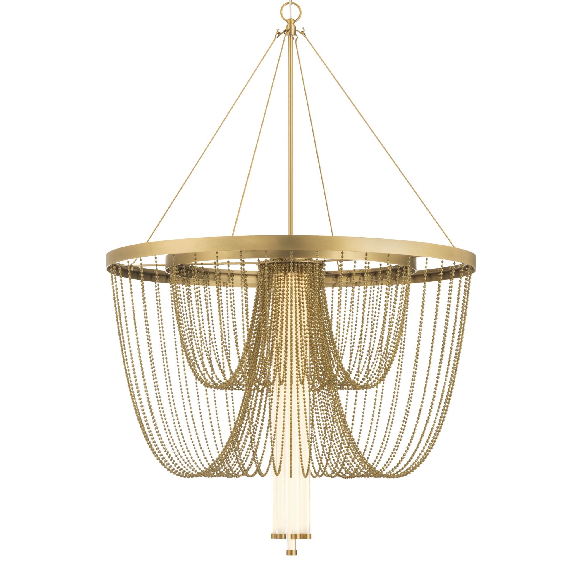 Minka-Lavery Jezelle 34.25 in. LED Pendant, Legacy Brass