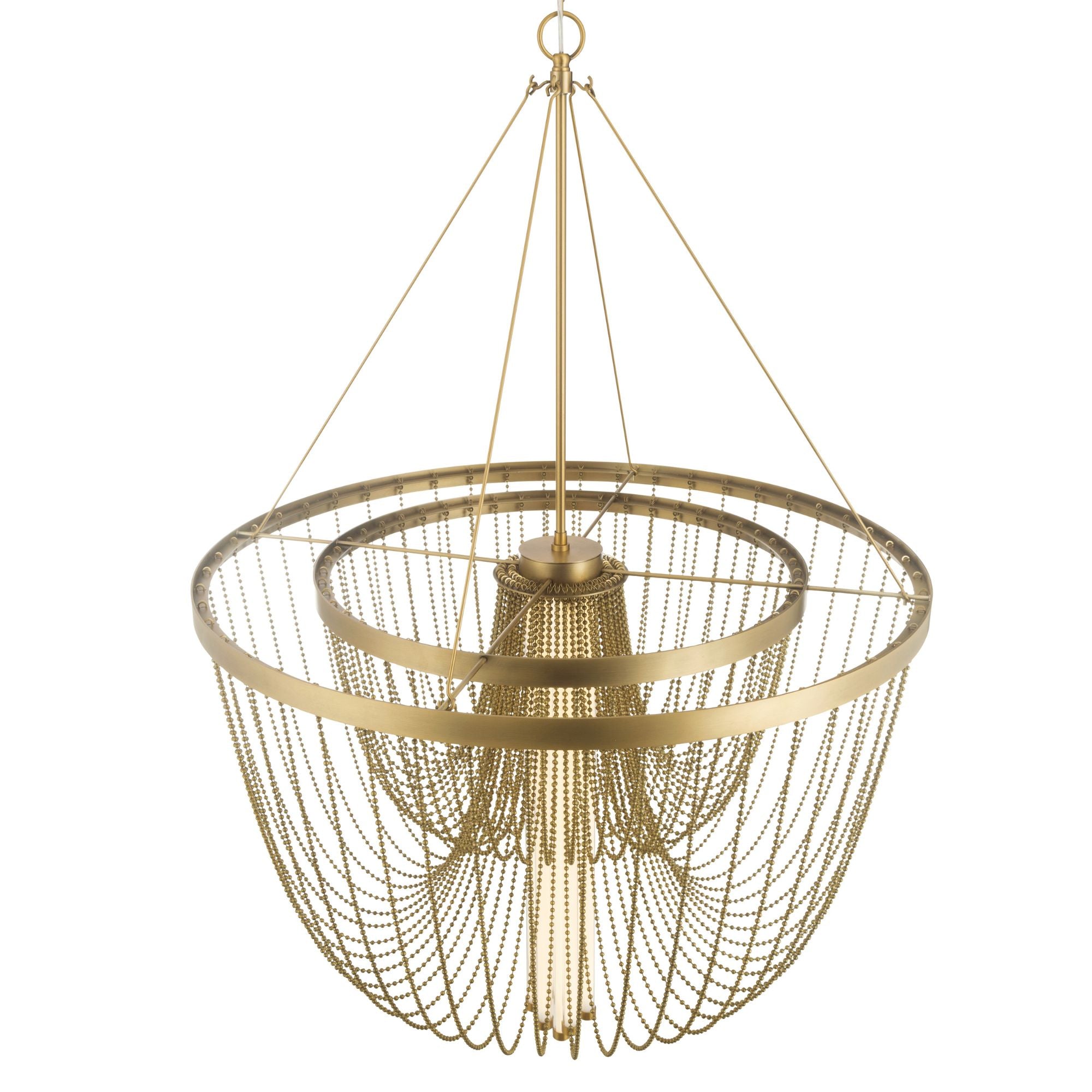 Minka-Lavery Jezelle 34.25 in. LED Pendant, Legacy Brass