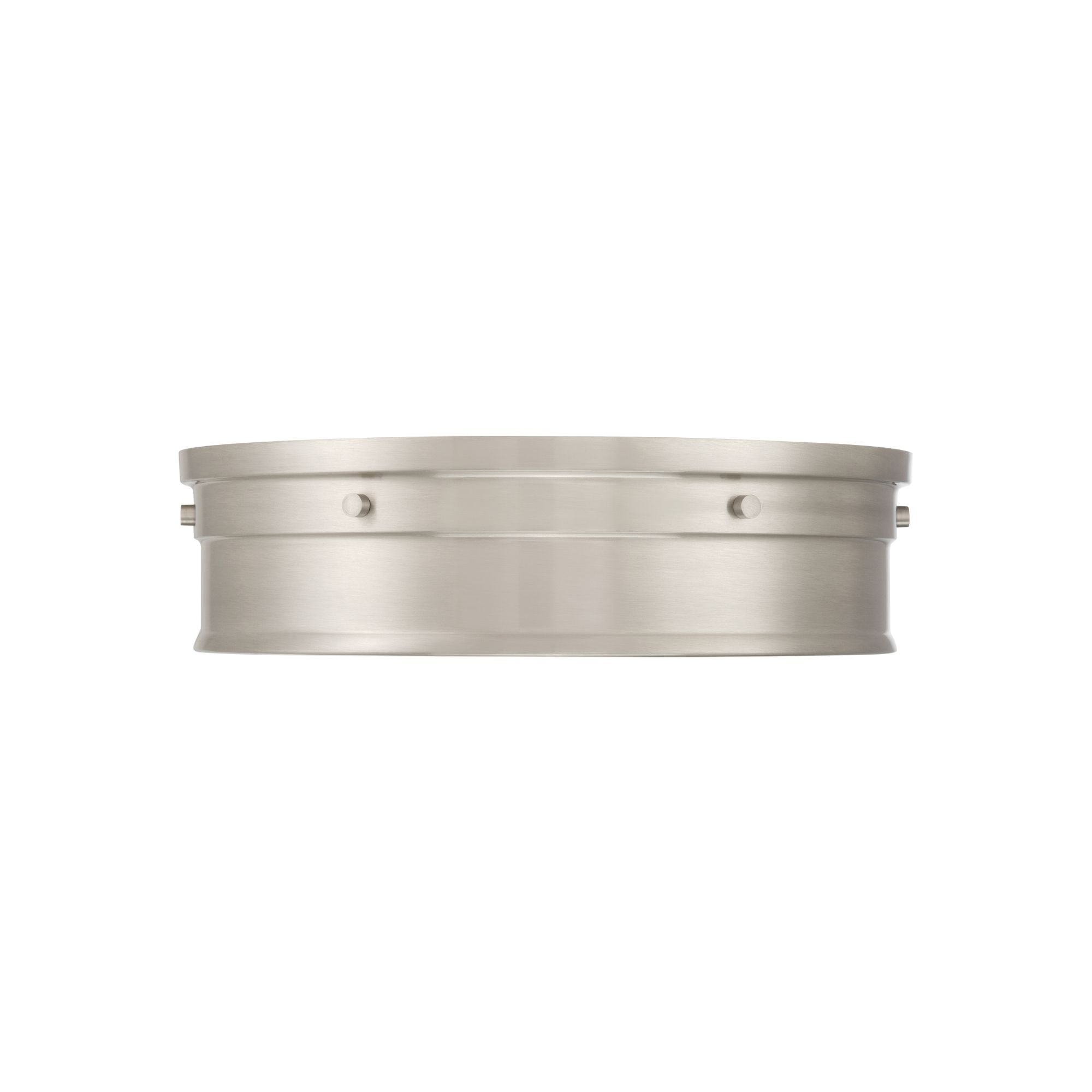 Minka-Lavery Marnex 13 in. LED Flush Mount, Brushed Nickel with Etched Opal Glass