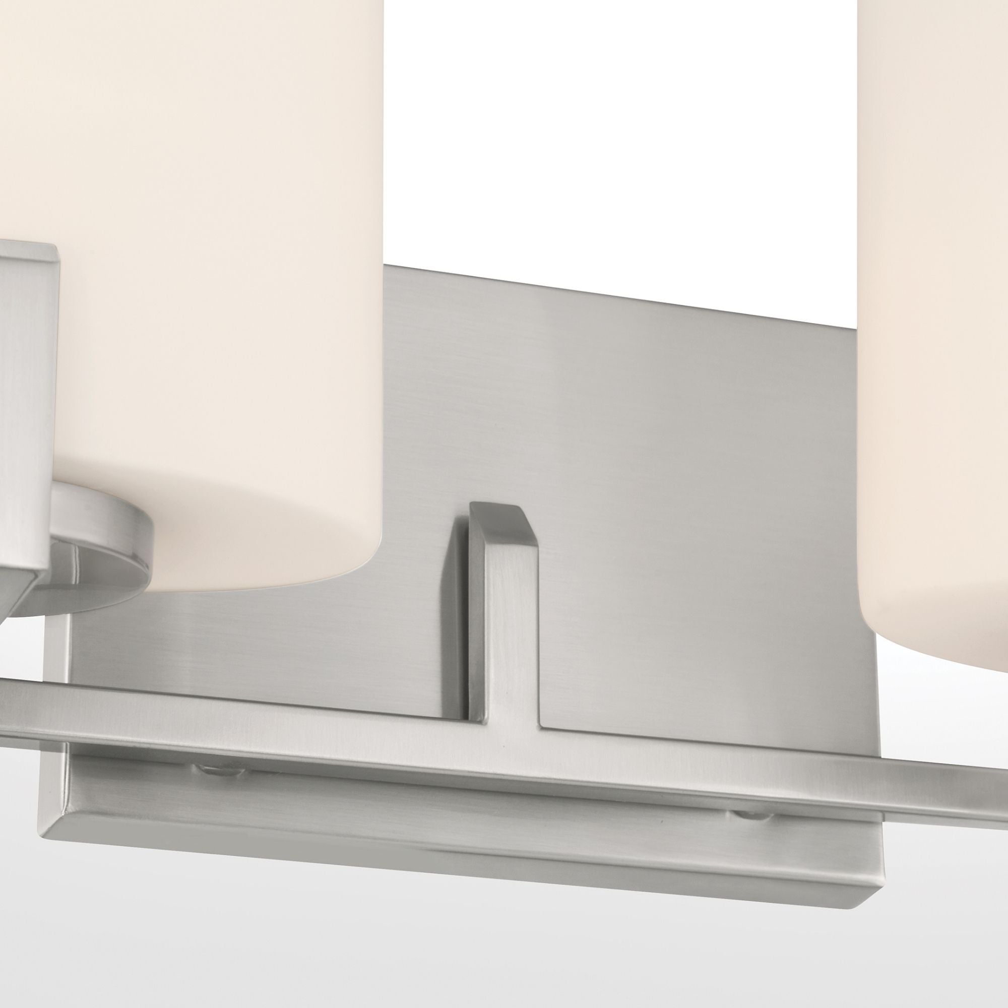 Minka-Lavery Mirelle 16 in. 2-Light Vanity, Brushed Nickel with Etched Opal Glass