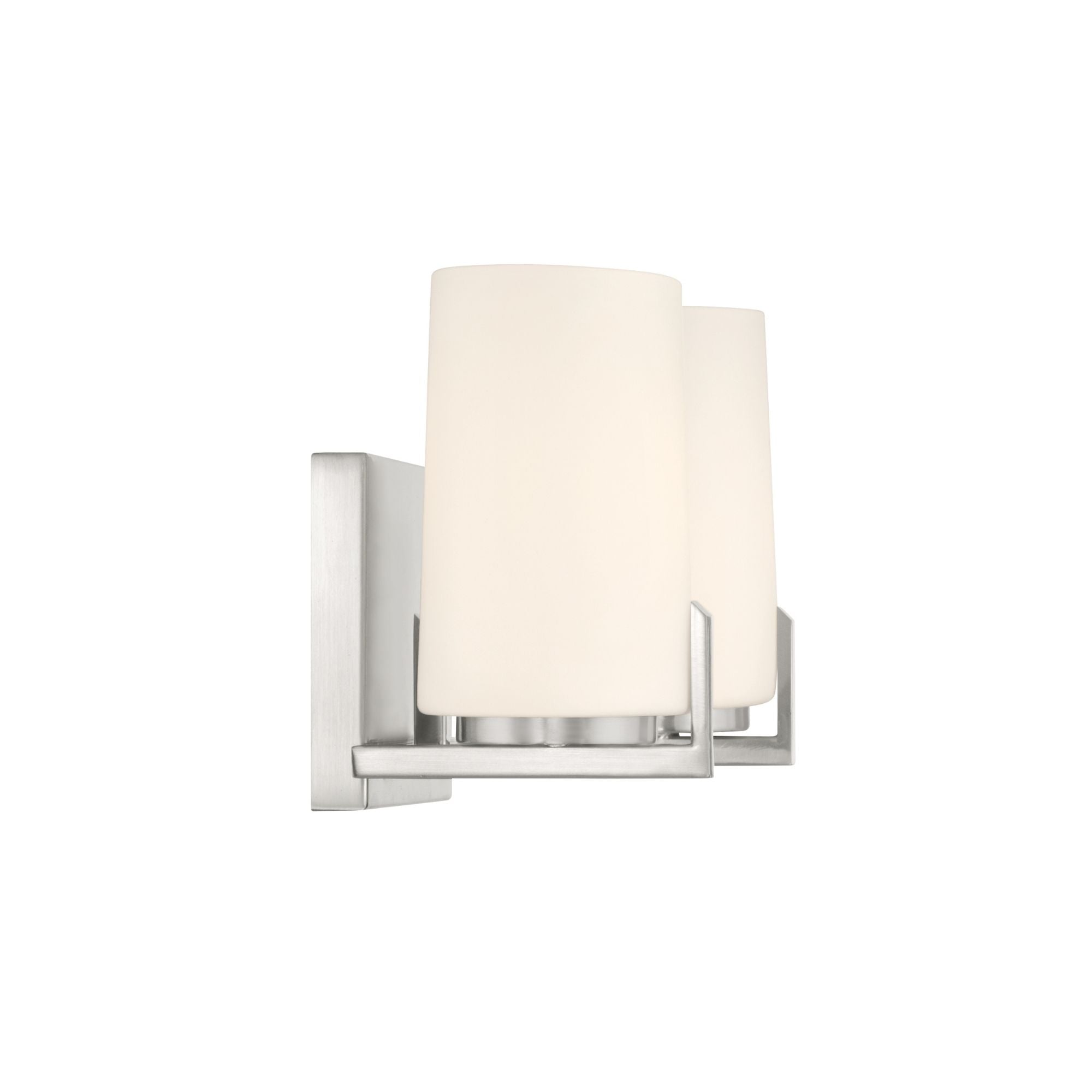 Minka-Lavery Mirelle 16 in. 2-Light Vanity, Brushed Nickel with Etched Opal Glass