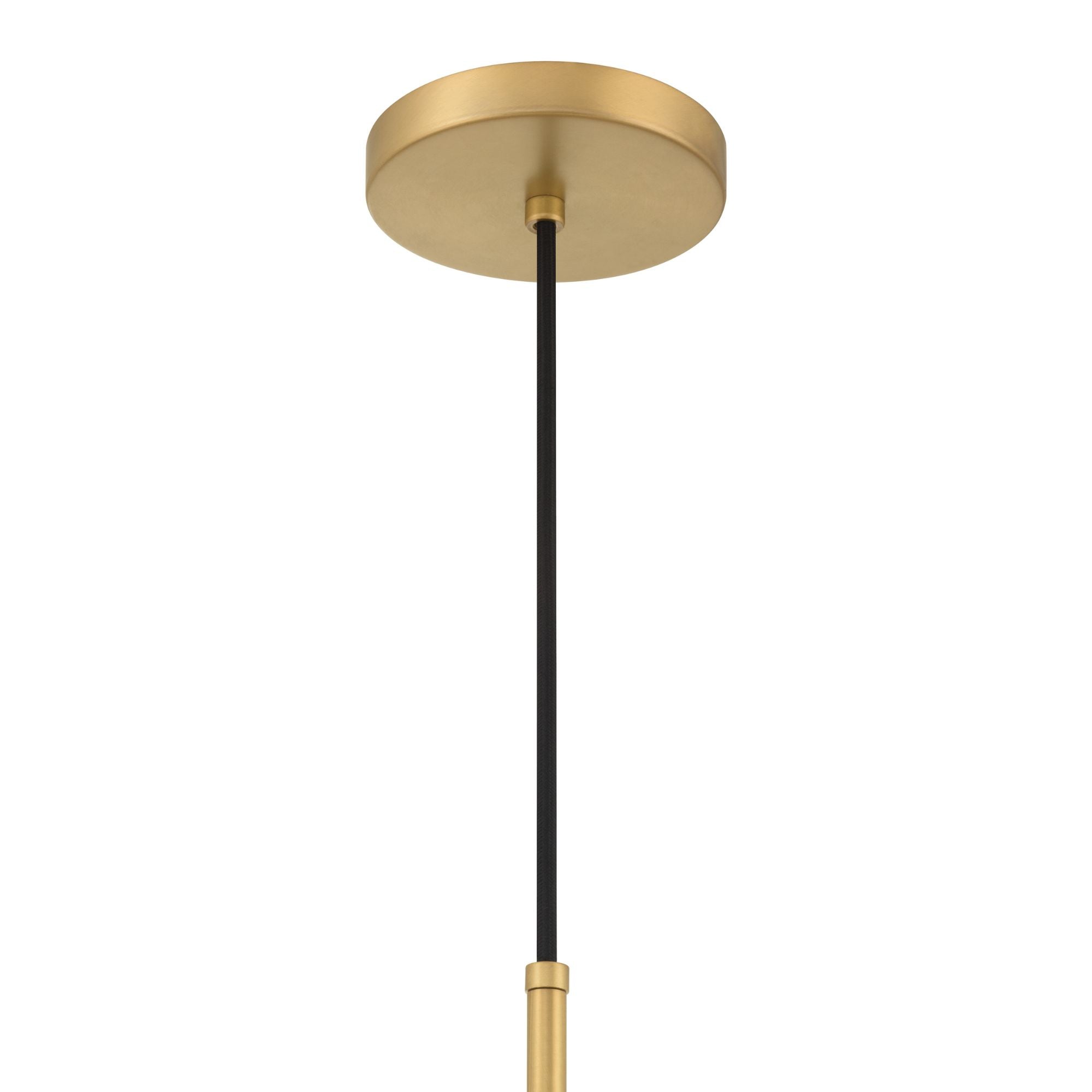 Minka-Lavery Olenne 21.75 in. Pendant Light, Legacy Brass with Etched Amber Swirl Glass Globe