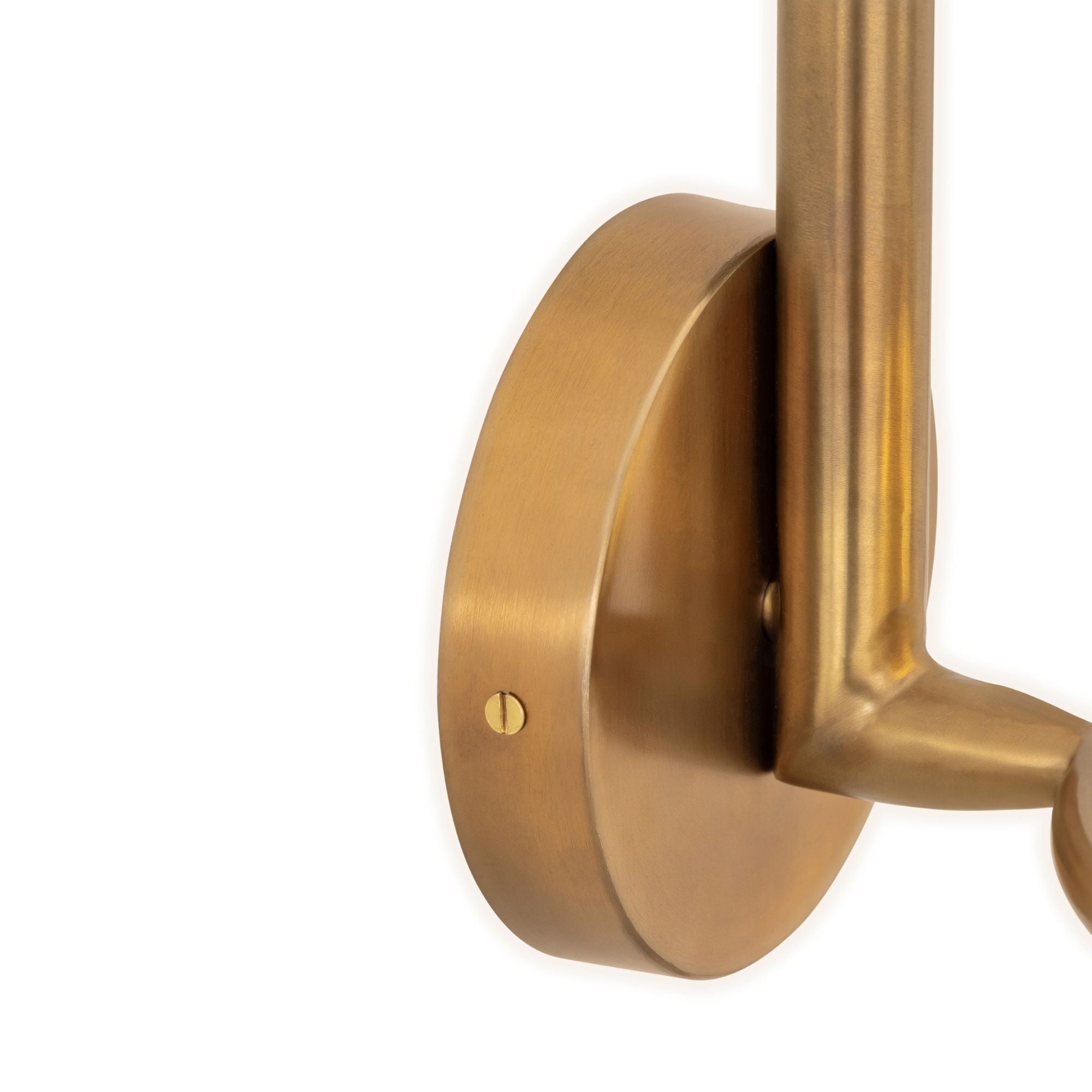 Minka-Lavery Orstyn 22.25 in. Wall Sconce, Legacy Brass with Opal Glass Globe