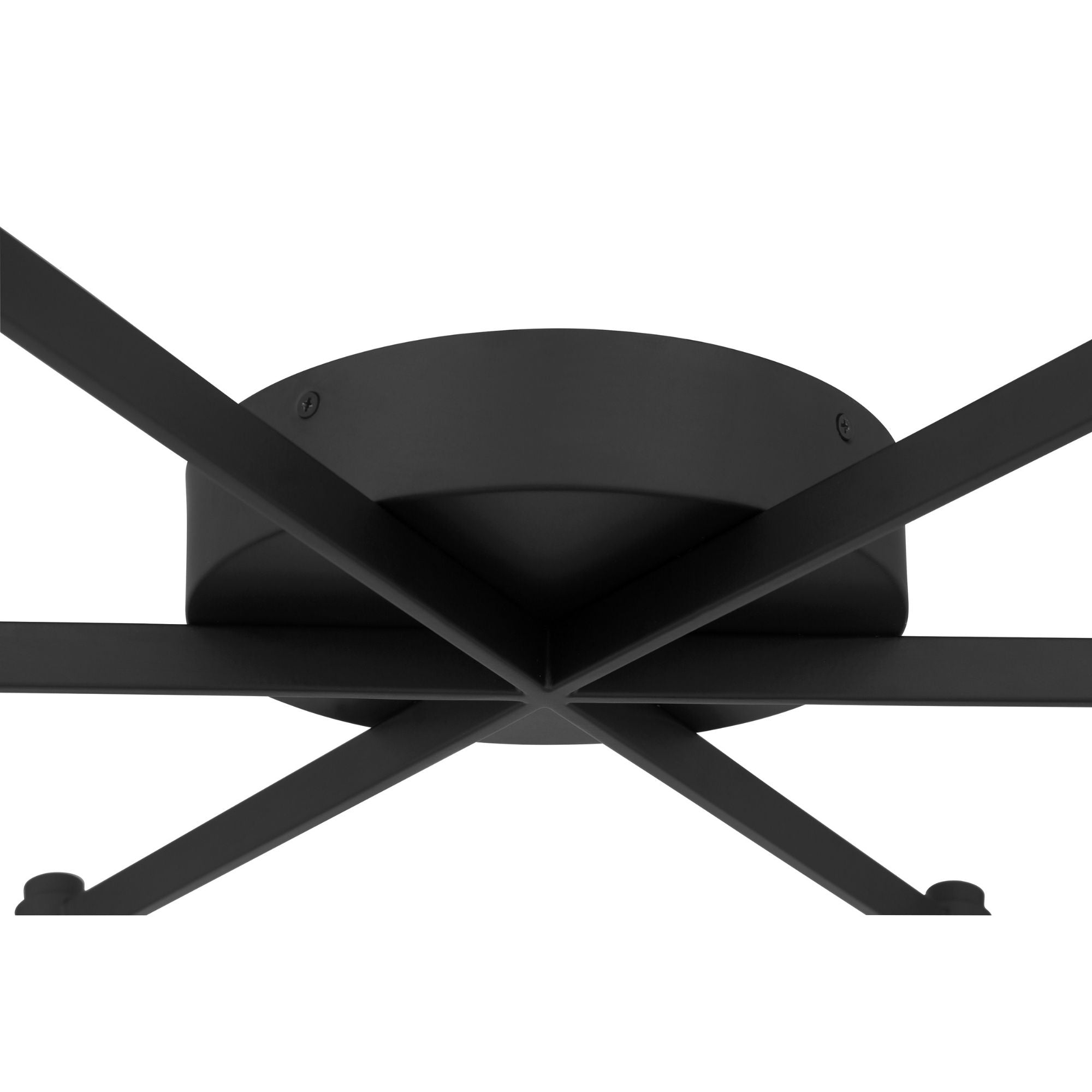 Minka-Lavery Pearl 28 in. LED Flush Mount, Dark Matte Black with Clear Glass