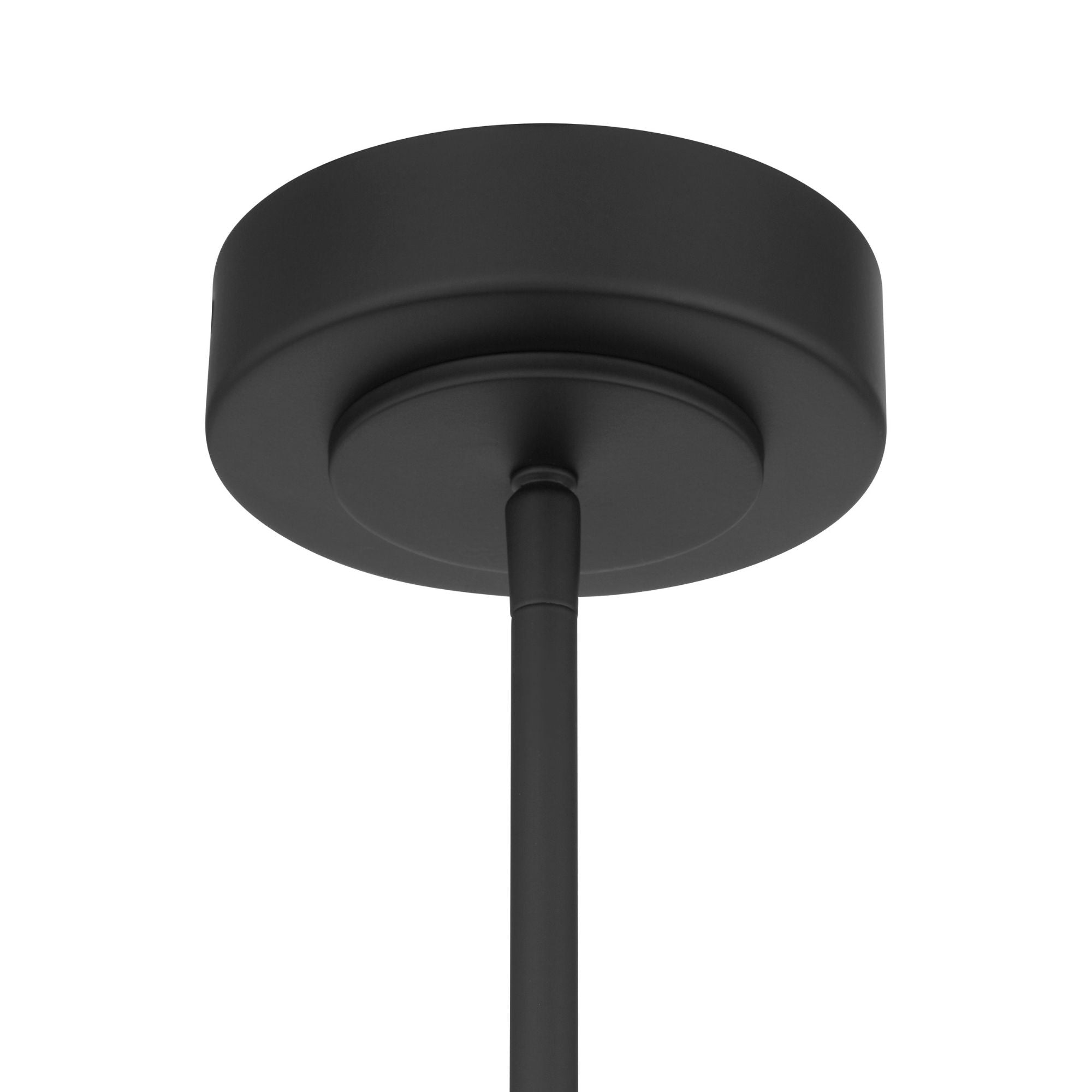 Minka-Lavery Pearl 44 in. LED Mini Pendant, Dark Matte Black with Clear Glass