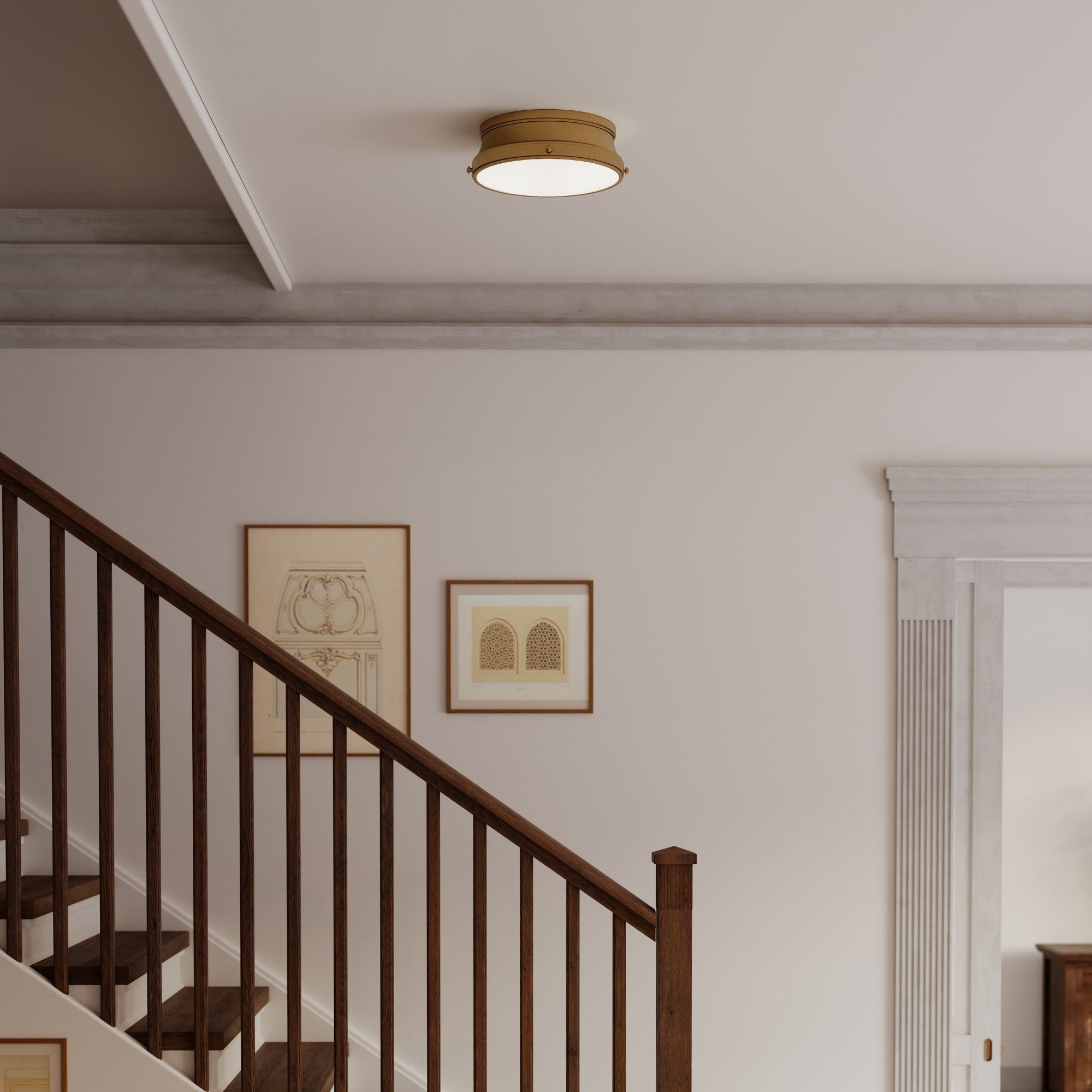 Minka-Lavery Purelight 15 in. 2-Light Flush Mount