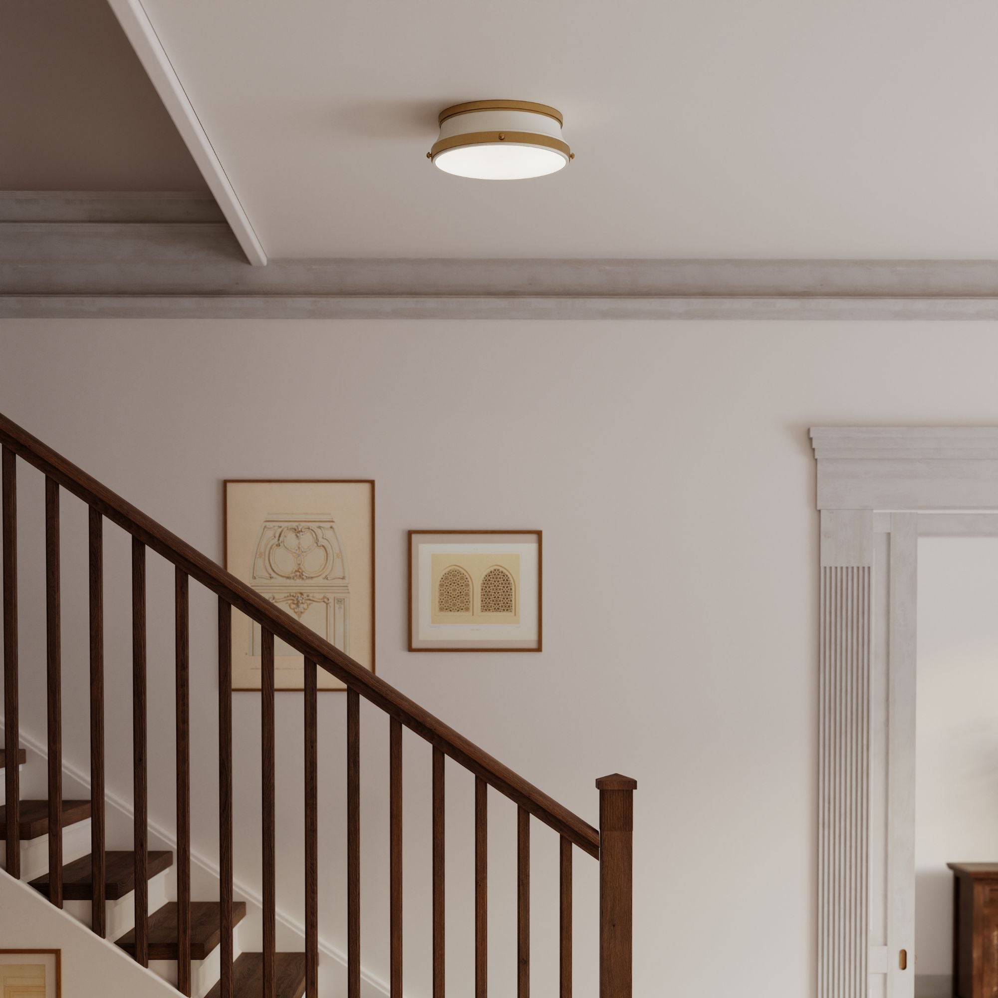 Minka-Lavery Purelight 15 in. 2-Light Flush Mount