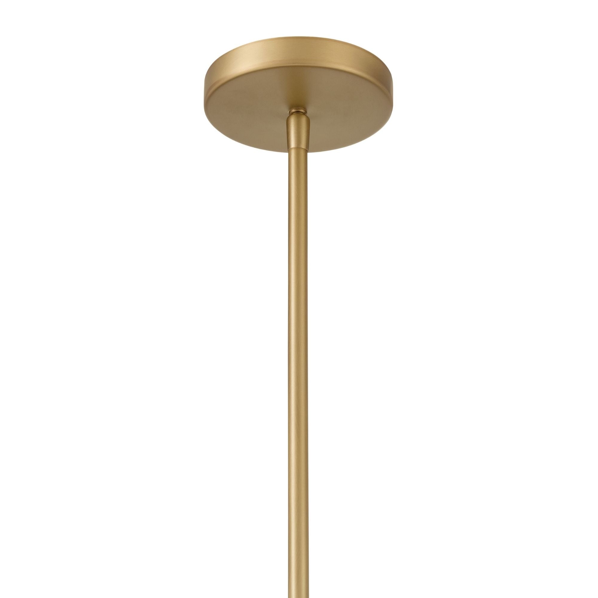 Minka-Lavery Ravik 15.5 in. Semi-Flush Mount, Legacy Brass with Clear and Grey Drum Glass