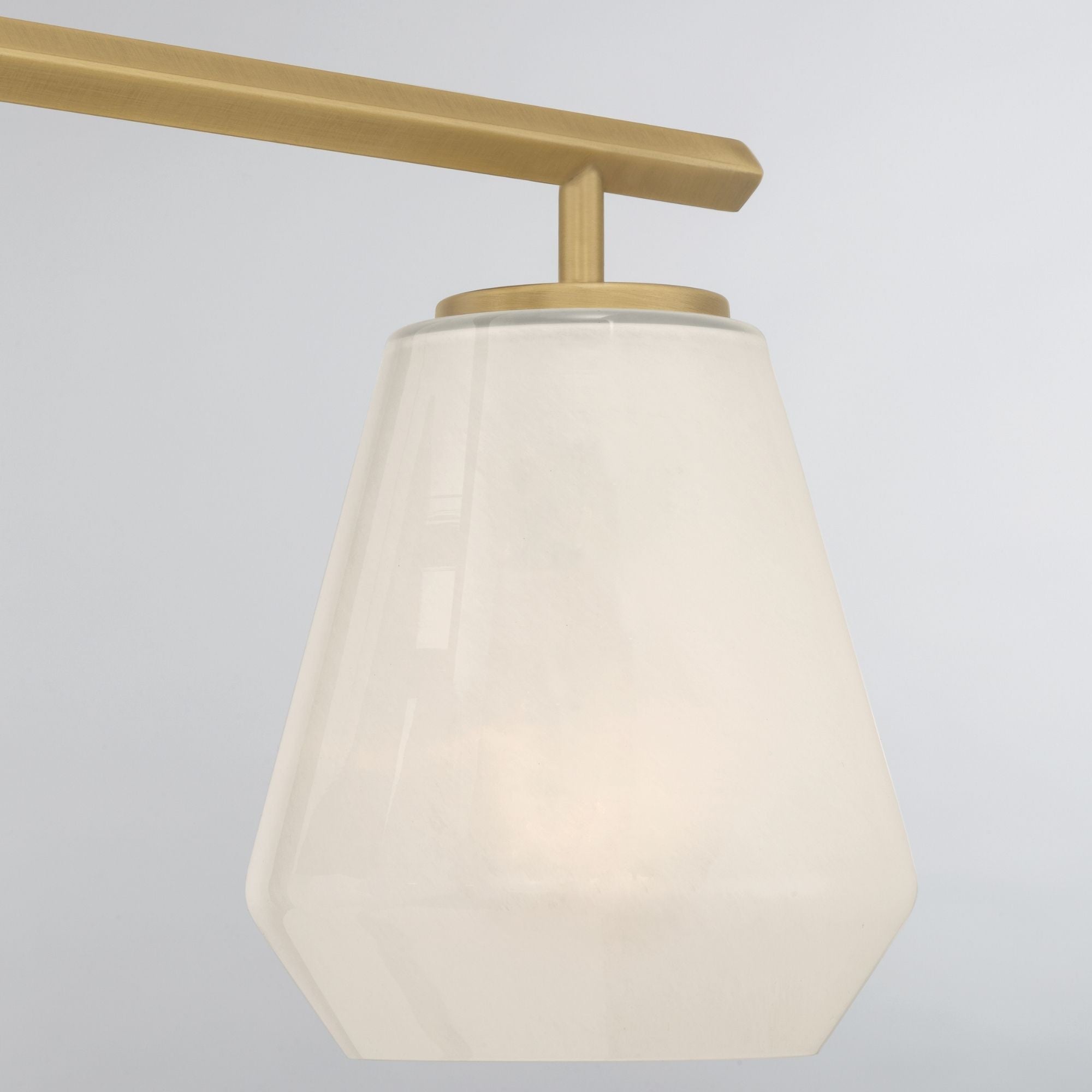 Minka-Lavery Siena 22.75 in. 3-Light Vanity, Legacy Brass with Alabaster Tapered Glass