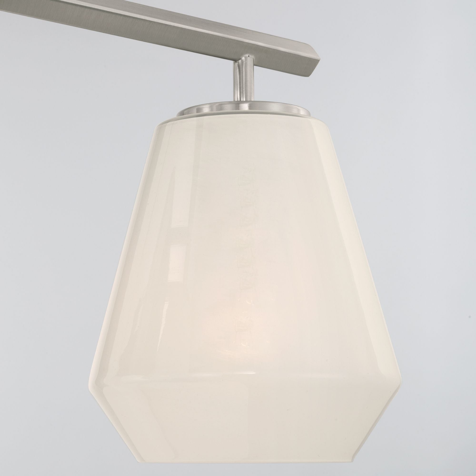 Minka-Lavery Siena 22.75 in. 3-Light Vanity, Brushed Nickel with Alabaster Glass