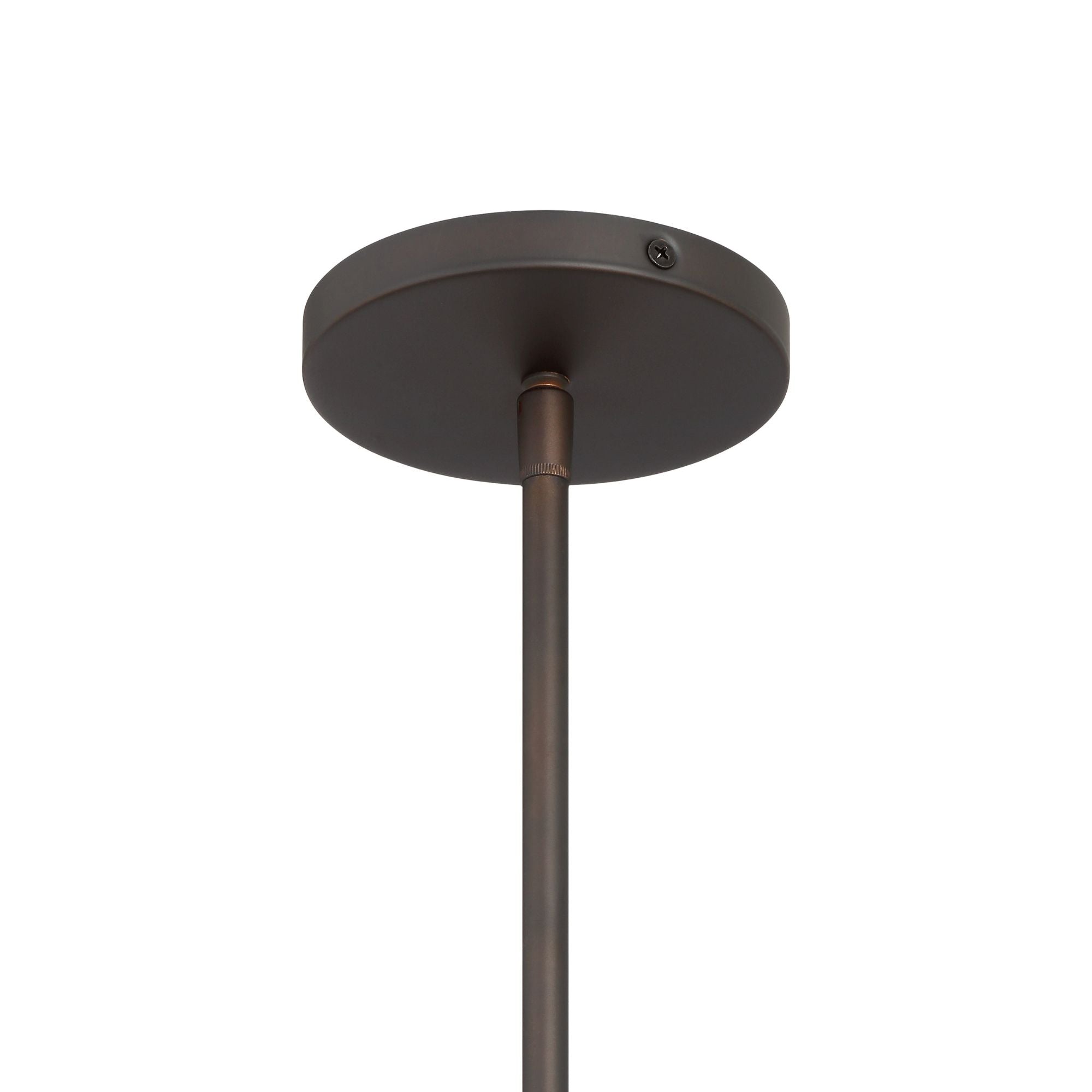 Minka-Lavery Sway 20 in. 4-Light Pendant, Dark Bronze with Alabaster Stone Drum Shade