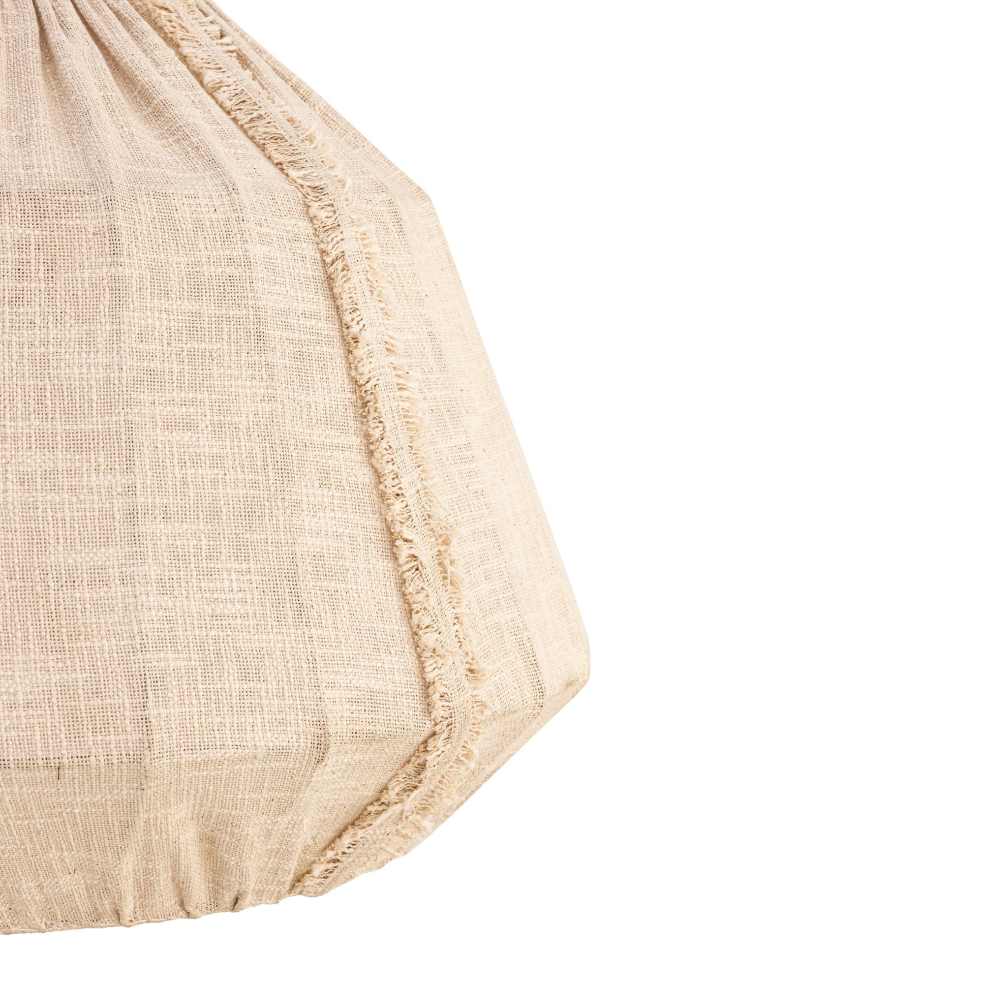 Minka-Lavery Velune 28 in. Pendant Light, Legacy Brass with Textured Linen Shade