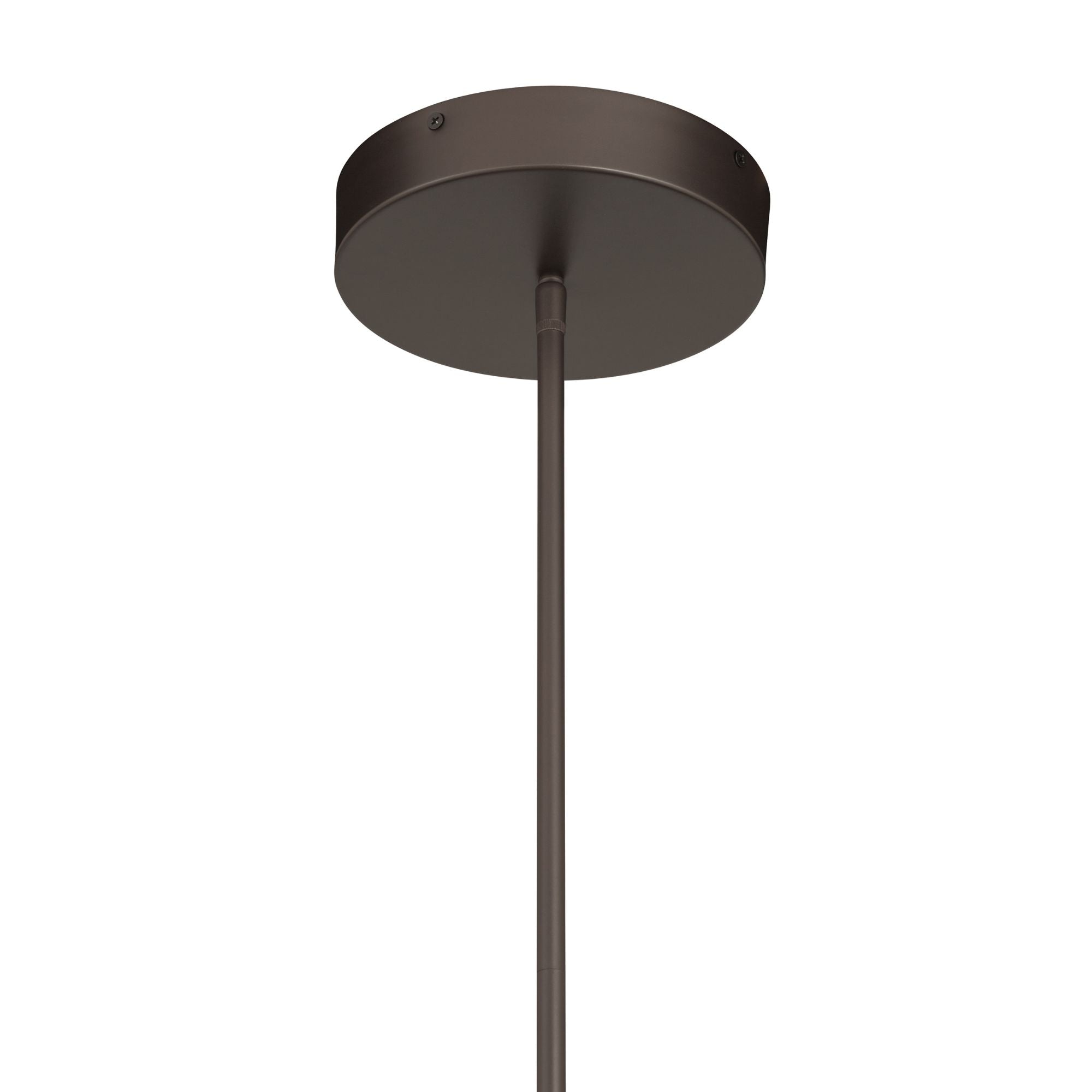 Minka-Lavery Vestra 37.5 in. LED Pendant, Dark Bronze with Etched Opal Glass