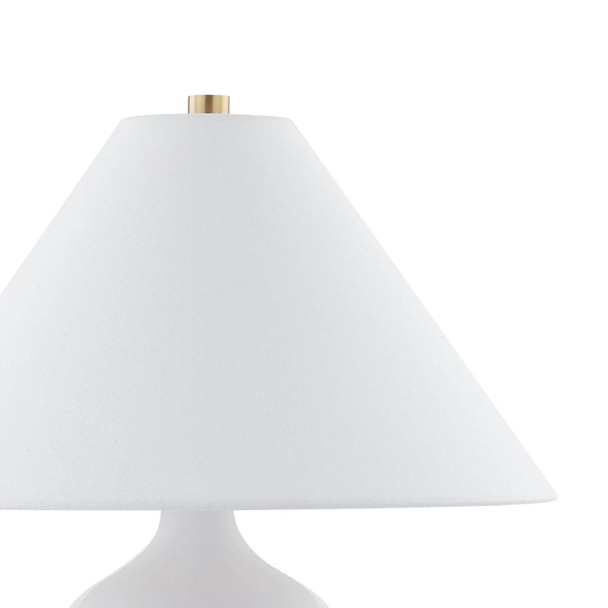 Mitzi - Aimee Table Lamp Ceramic Blue Ombre with Aged Brass Accents | Bees Lighting