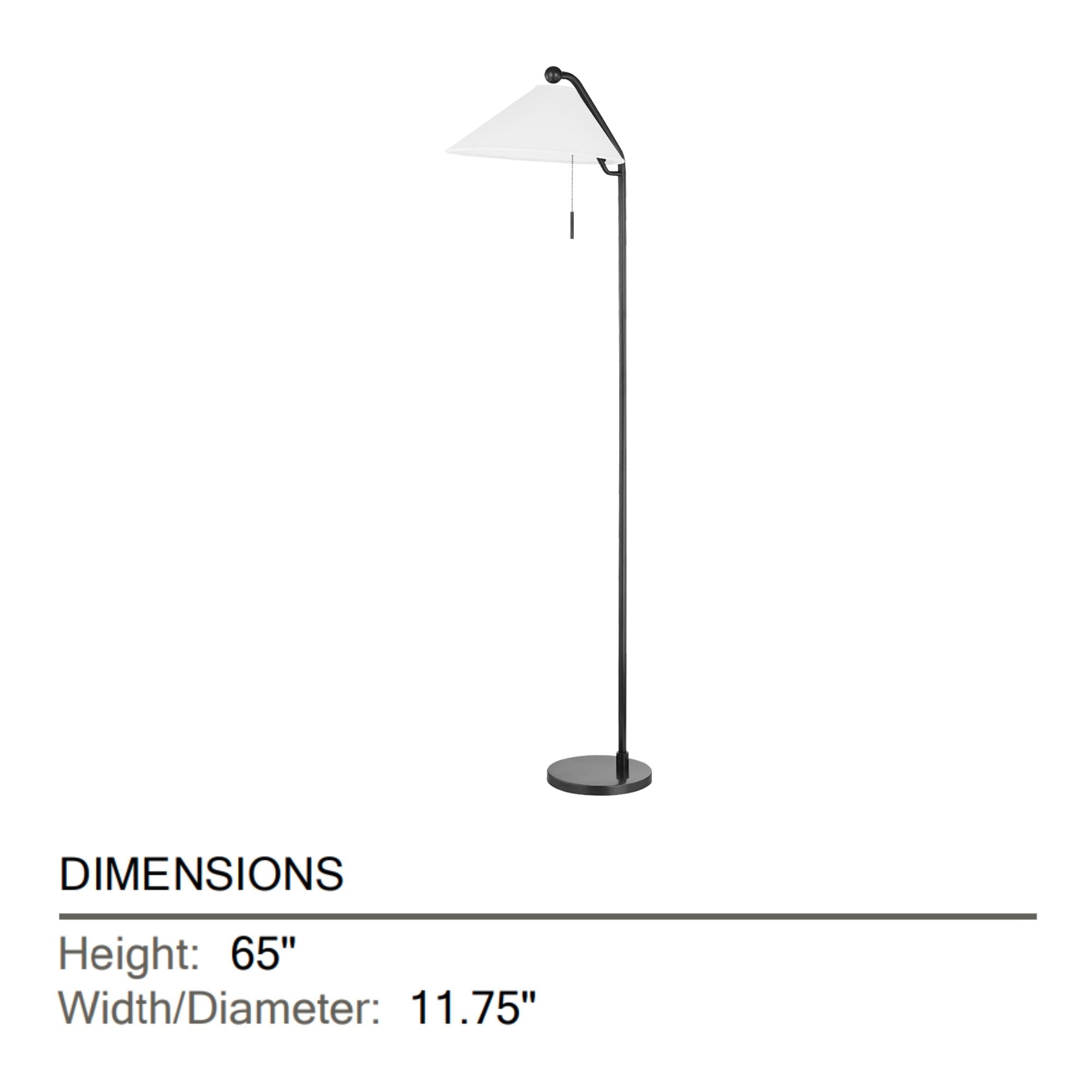 Aisa Floor Lamp Old Bronze Finish