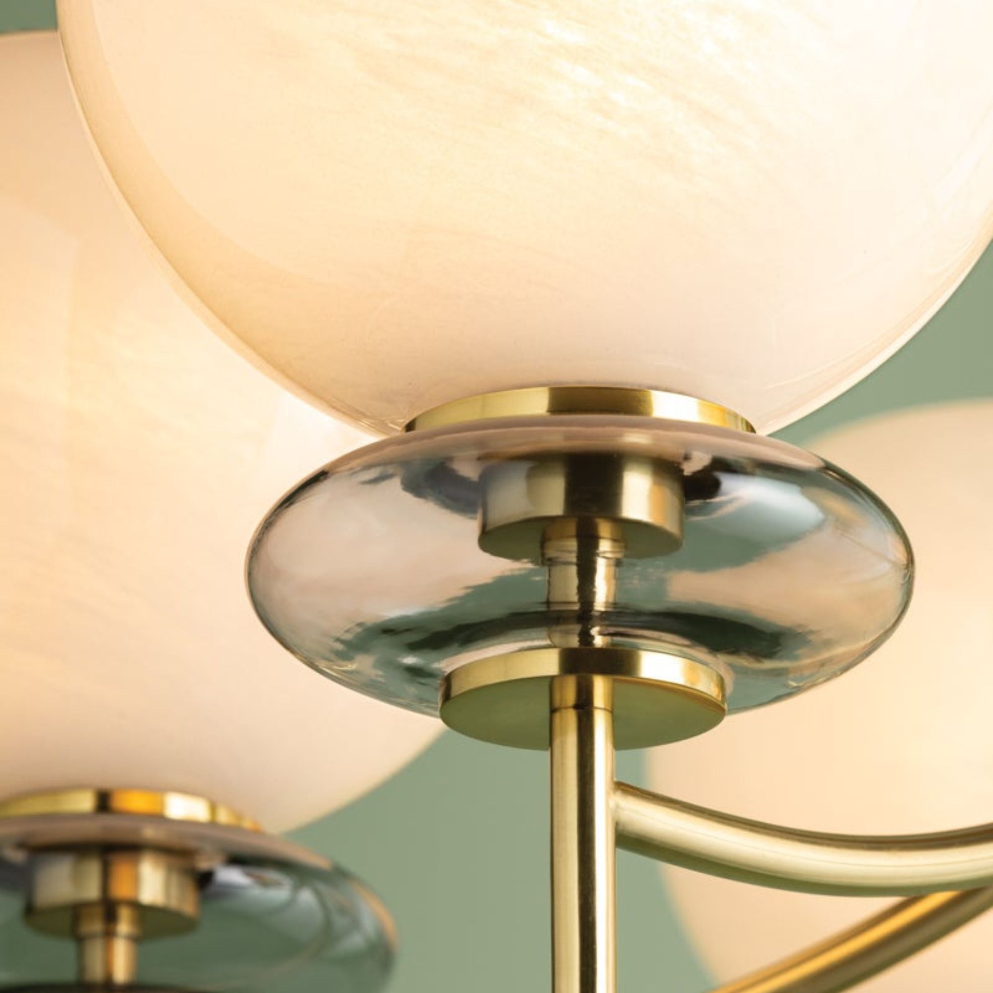 Alexia 30" 5-Light Chandelier, Aged Brass Finish