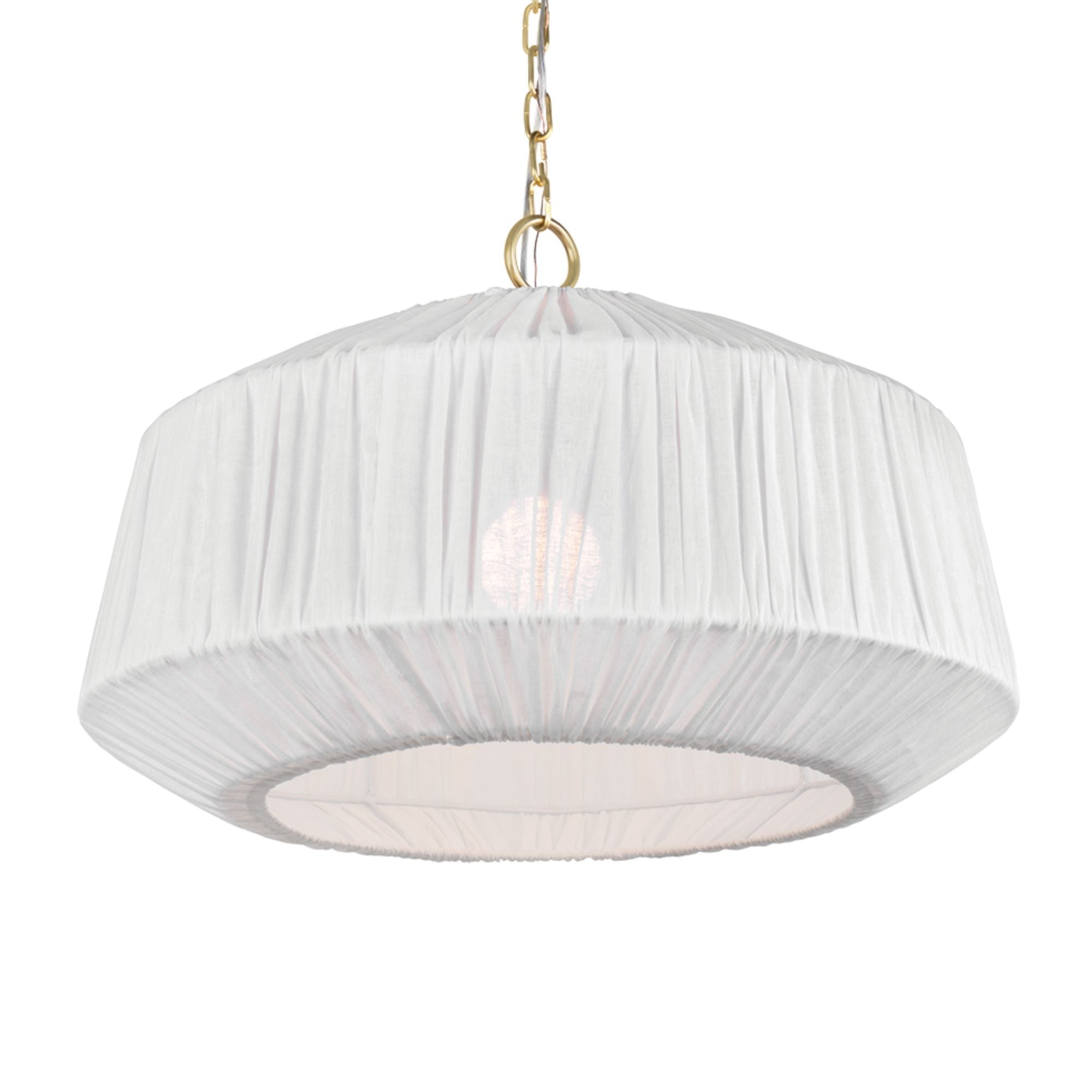 Amanza 24" Pendant, Aged Brass Finish