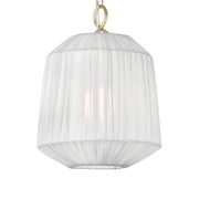 Amanza 15" Pendant, Aged Brass Finish