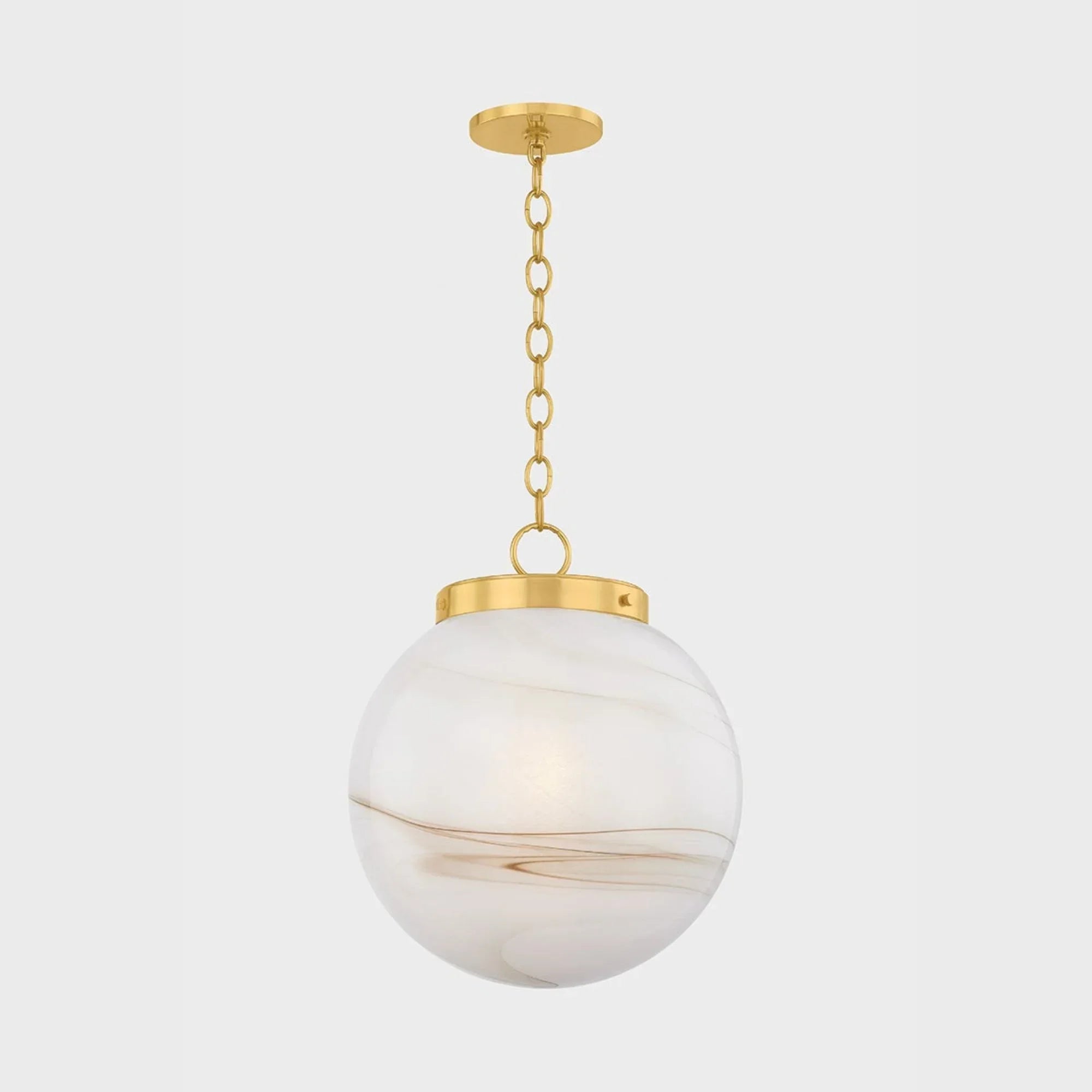 Mitzi Ambra Pendant Light - Aged Brass Finish