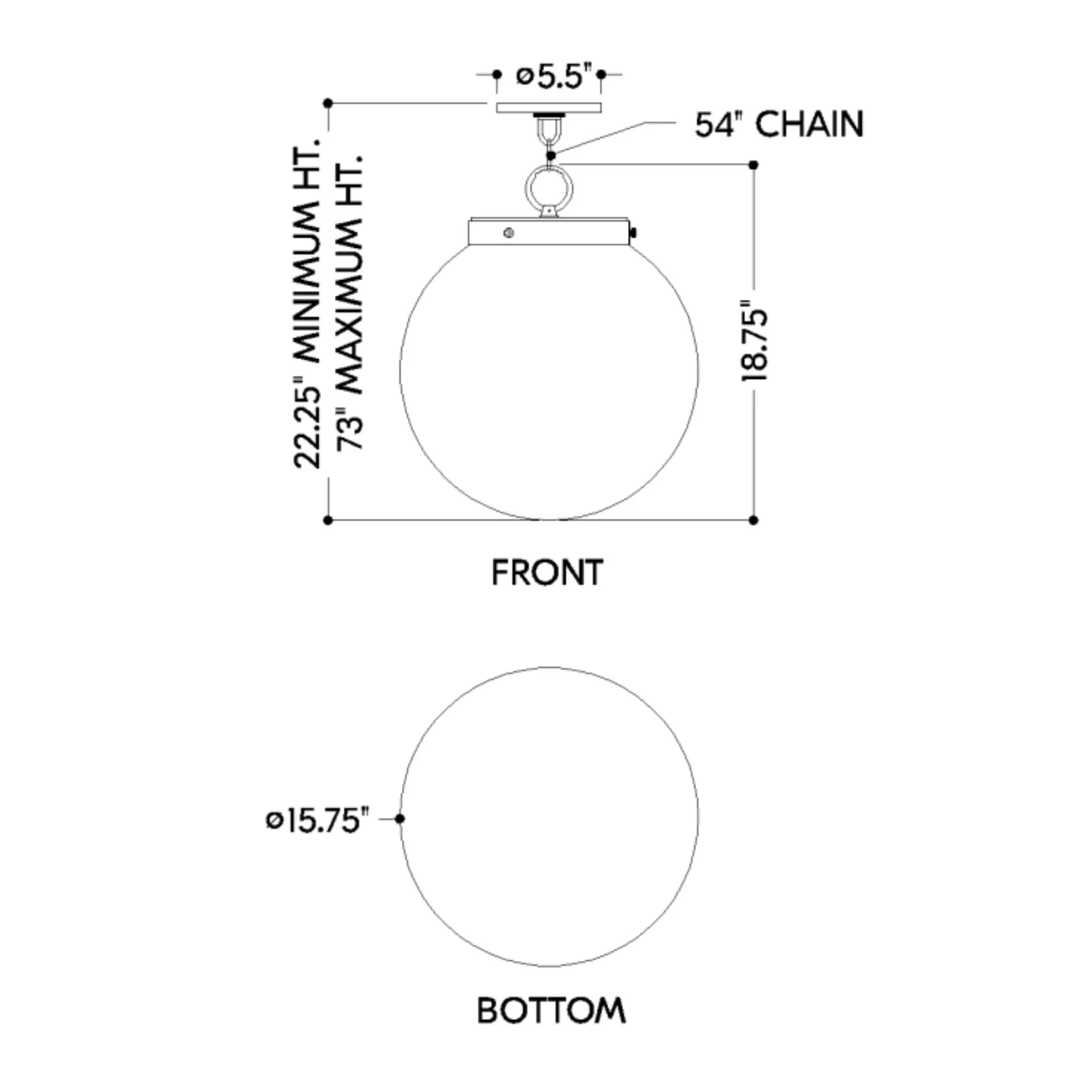 Mitzi - Ambra 19" Pendant, Aged Brass Finish | Bees Lighting