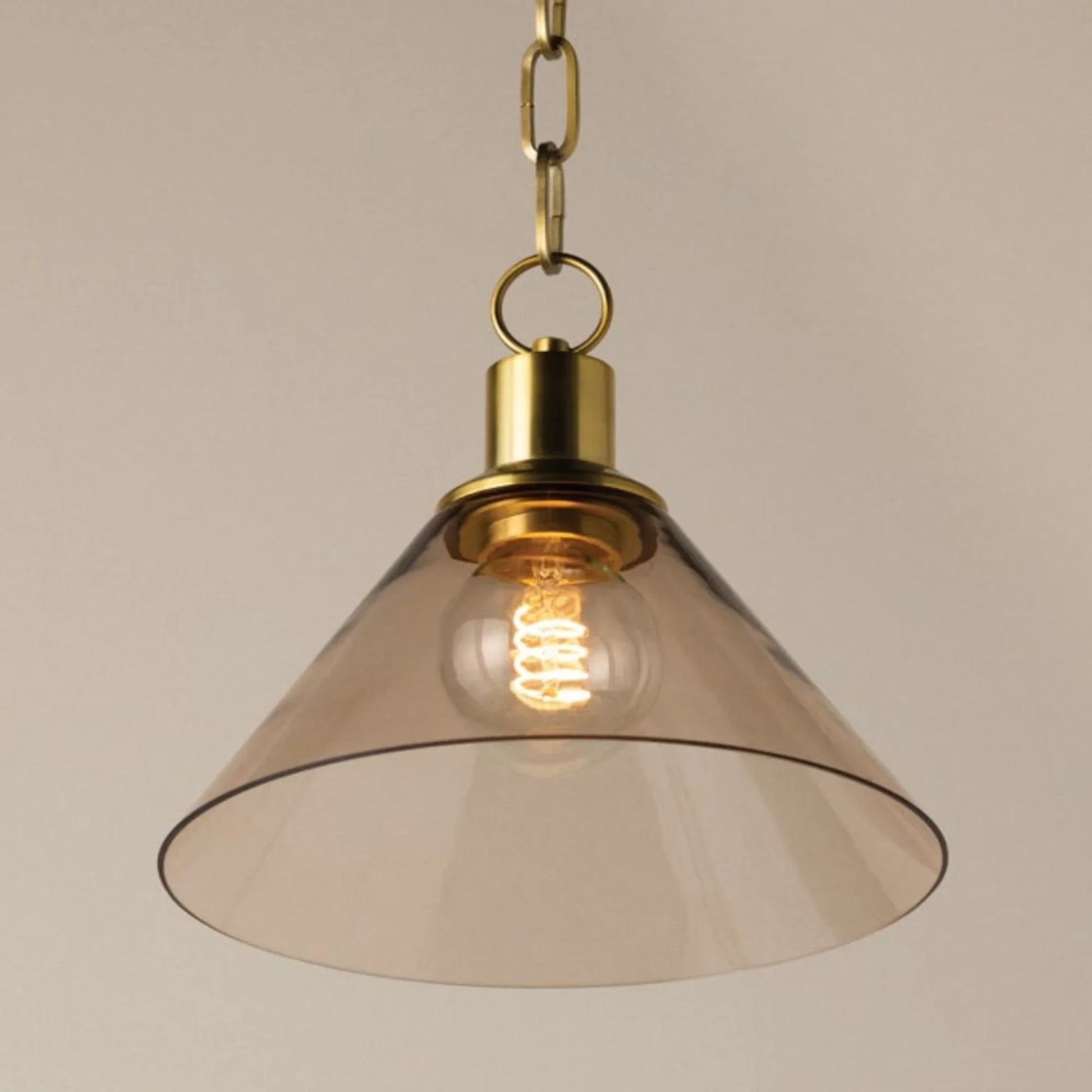 Mitzi - Anniebee 16" Pendant, Aged Brass Finish | Bees Lighting
