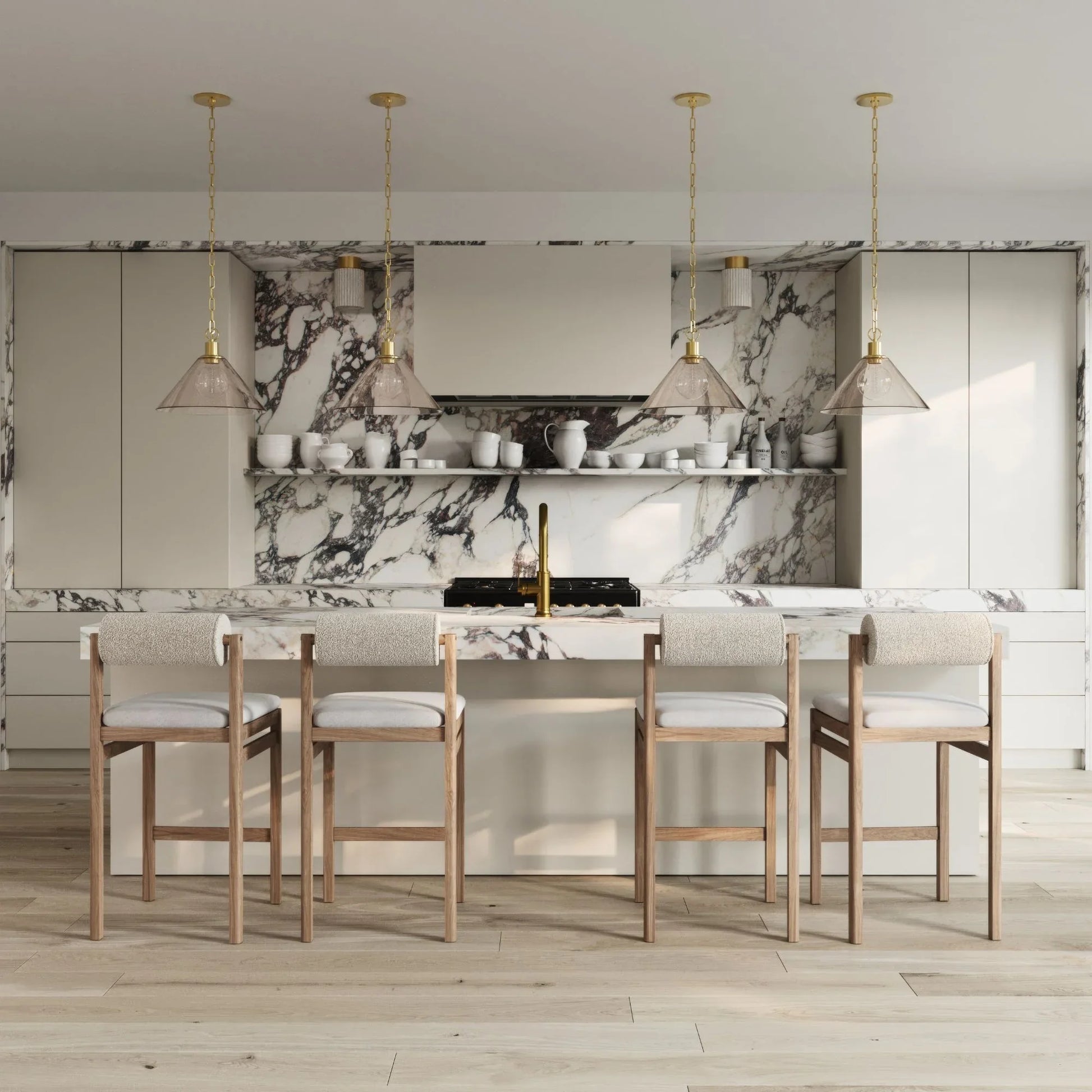 Mitzi - Anniebee 16" Pendant, Aged Brass Finish | Bees Lighting