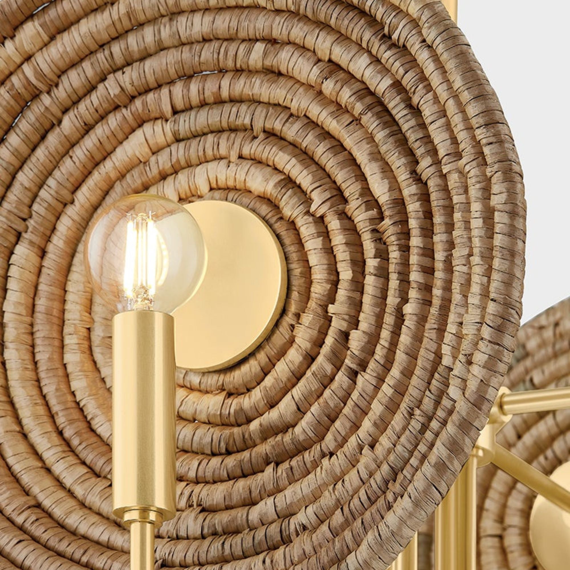 Ashby 22" 4-Light Chandelier, Aged Brass Finish