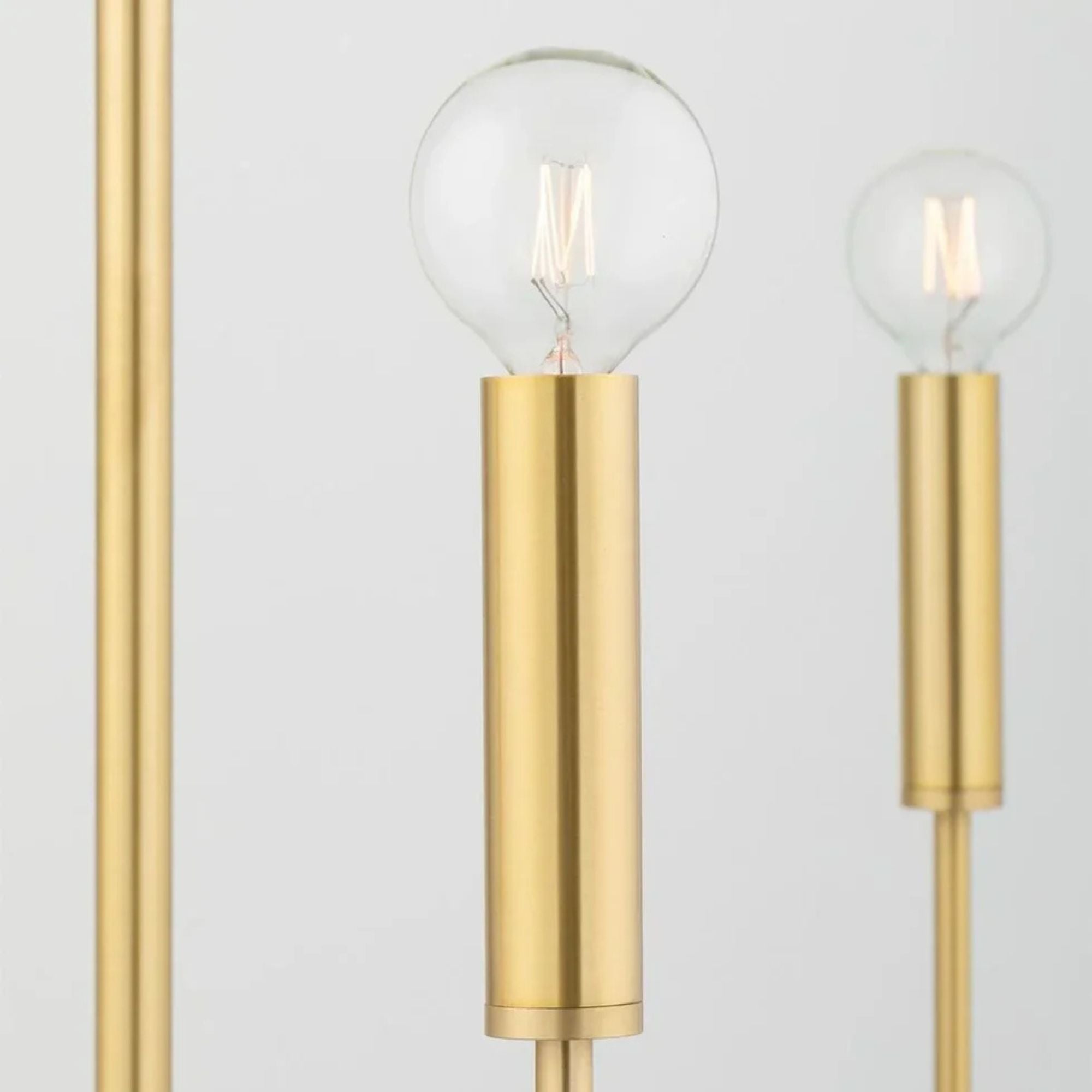 Mitzi - Bailey 27" 6-Light Chandelier, Aged Brass Finish | Bees Lighting