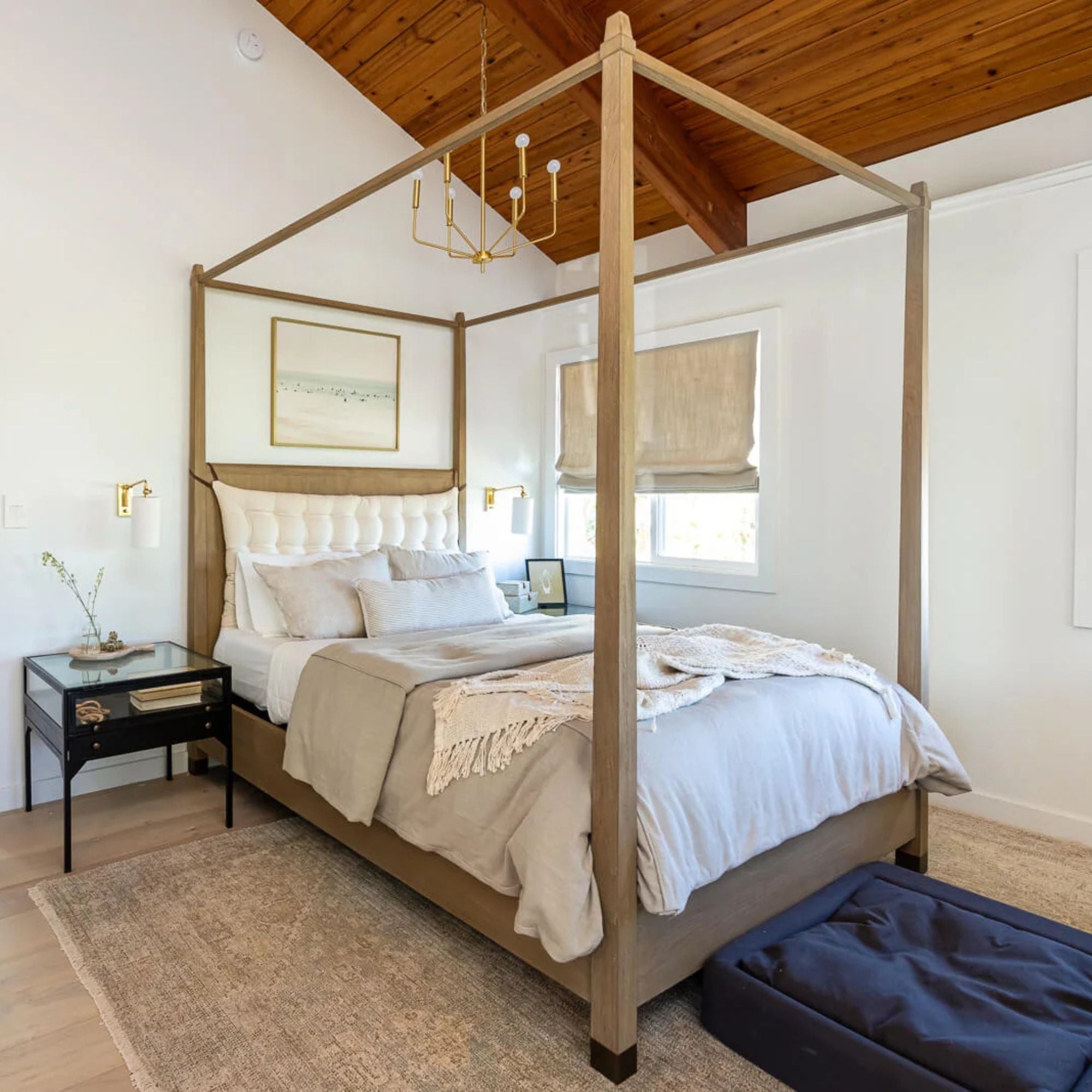 Mitzi - Bailey 27" 6-Light Chandelier, Aged Brass Finish | Bees Lighting