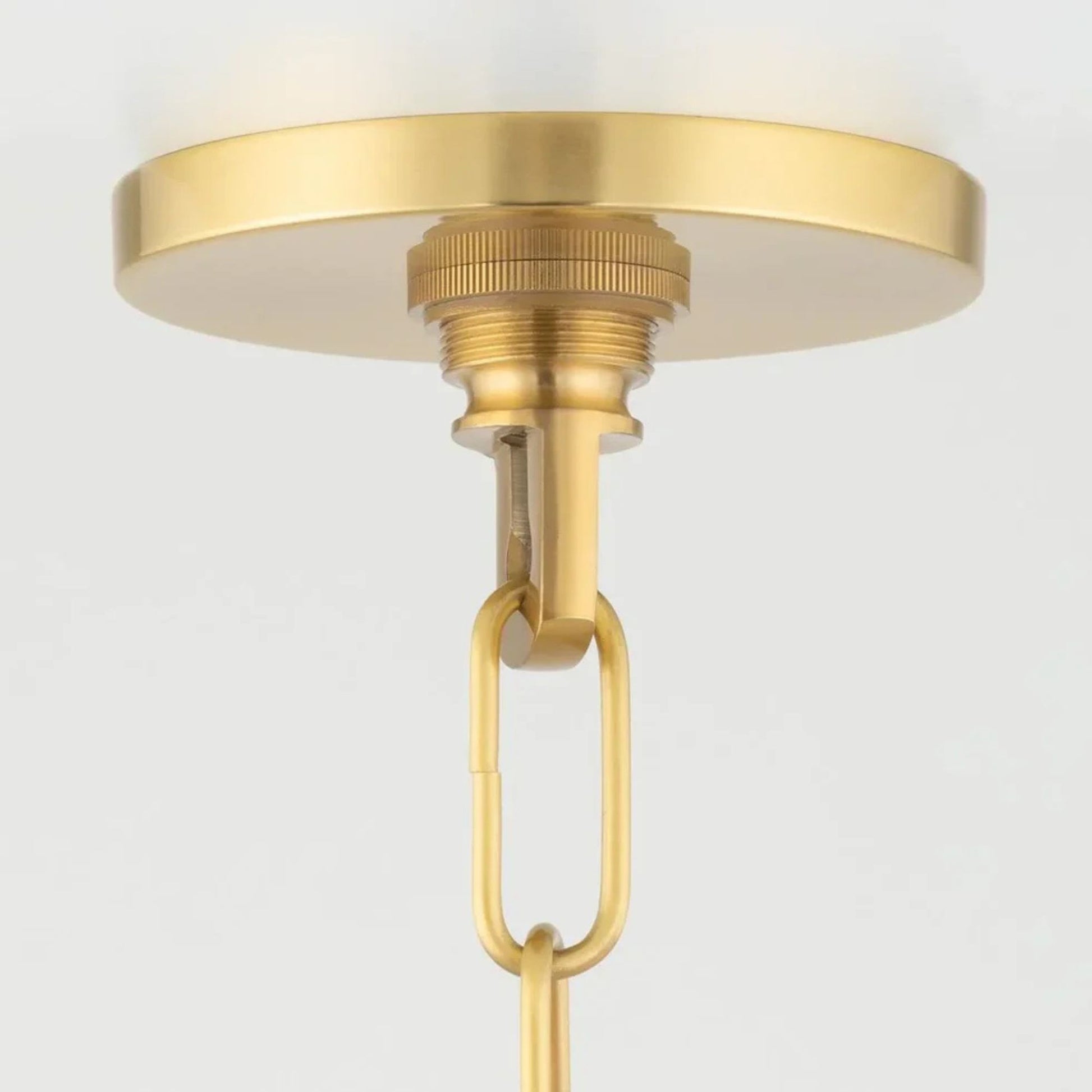 Mitzi - Bailey 30" 8-Light Chandelier, Aged Brass Finish | Bees Lighting