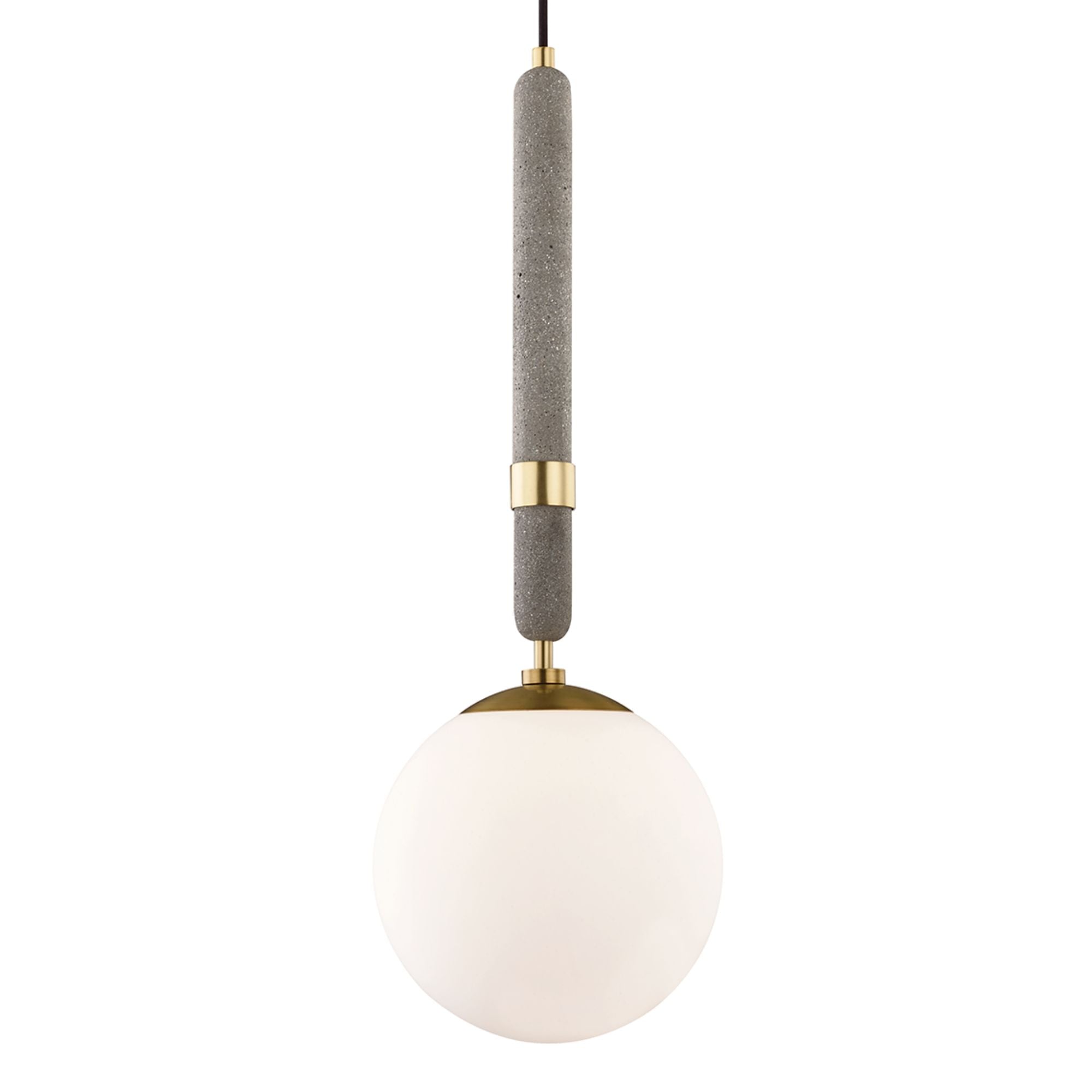 Brielle 27" Pendant, Aged Brass Finish