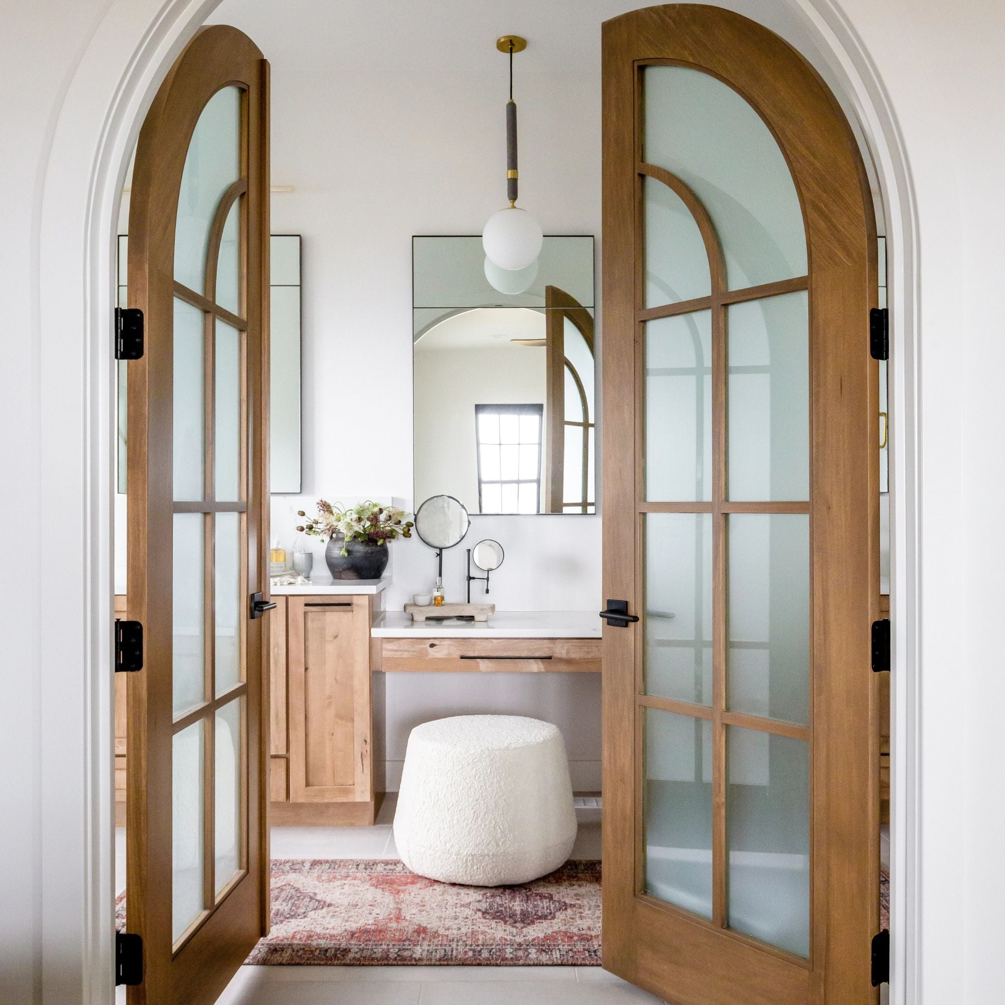 Mitzi - Brielle 27" Pendant, Aged Brass Finish | Bees Lighting