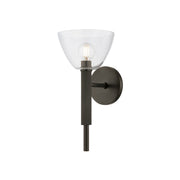 Caraway 13" Wall Sconce, True Bronze Finish