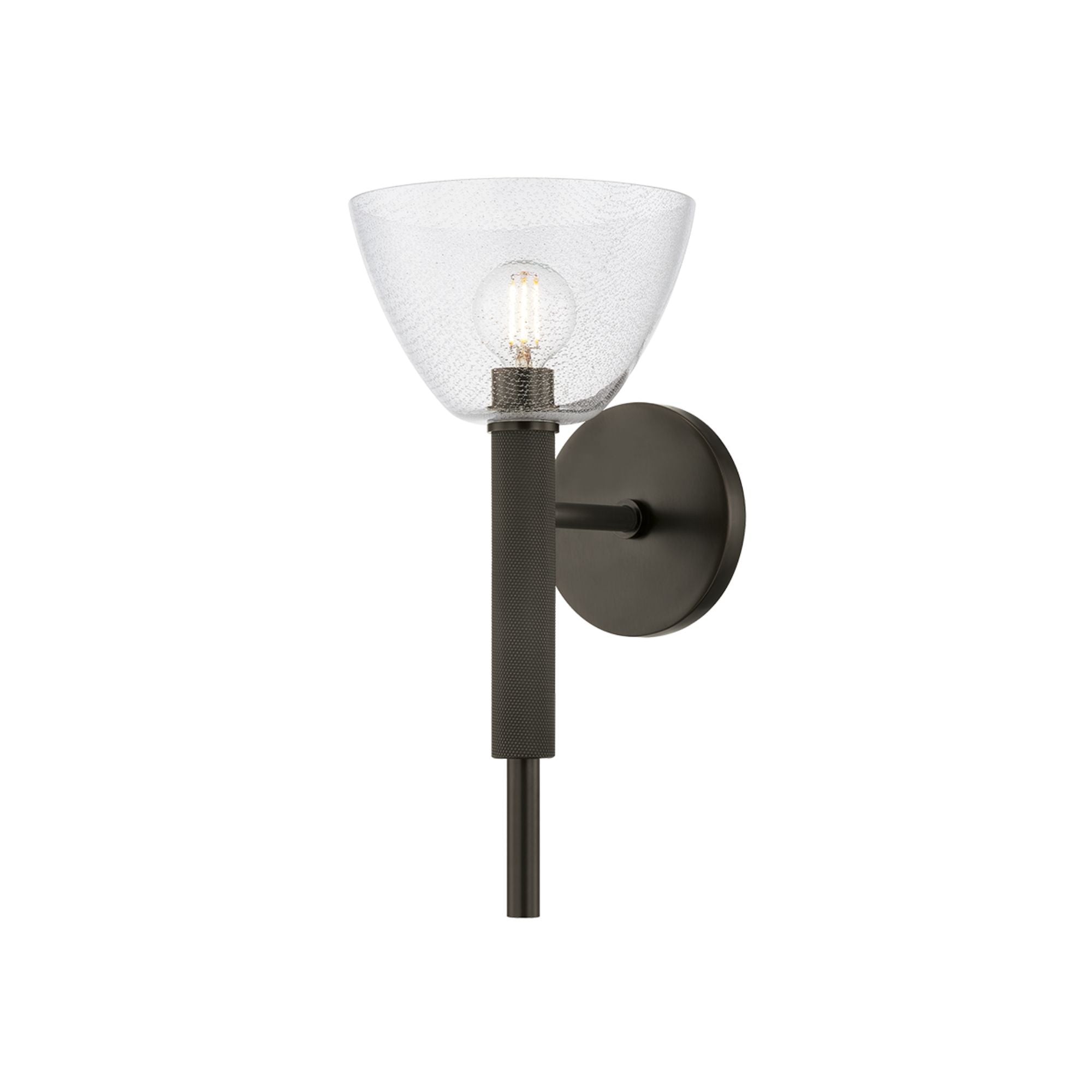 Caraway 13" Wall Sconce, True Bronze Finish