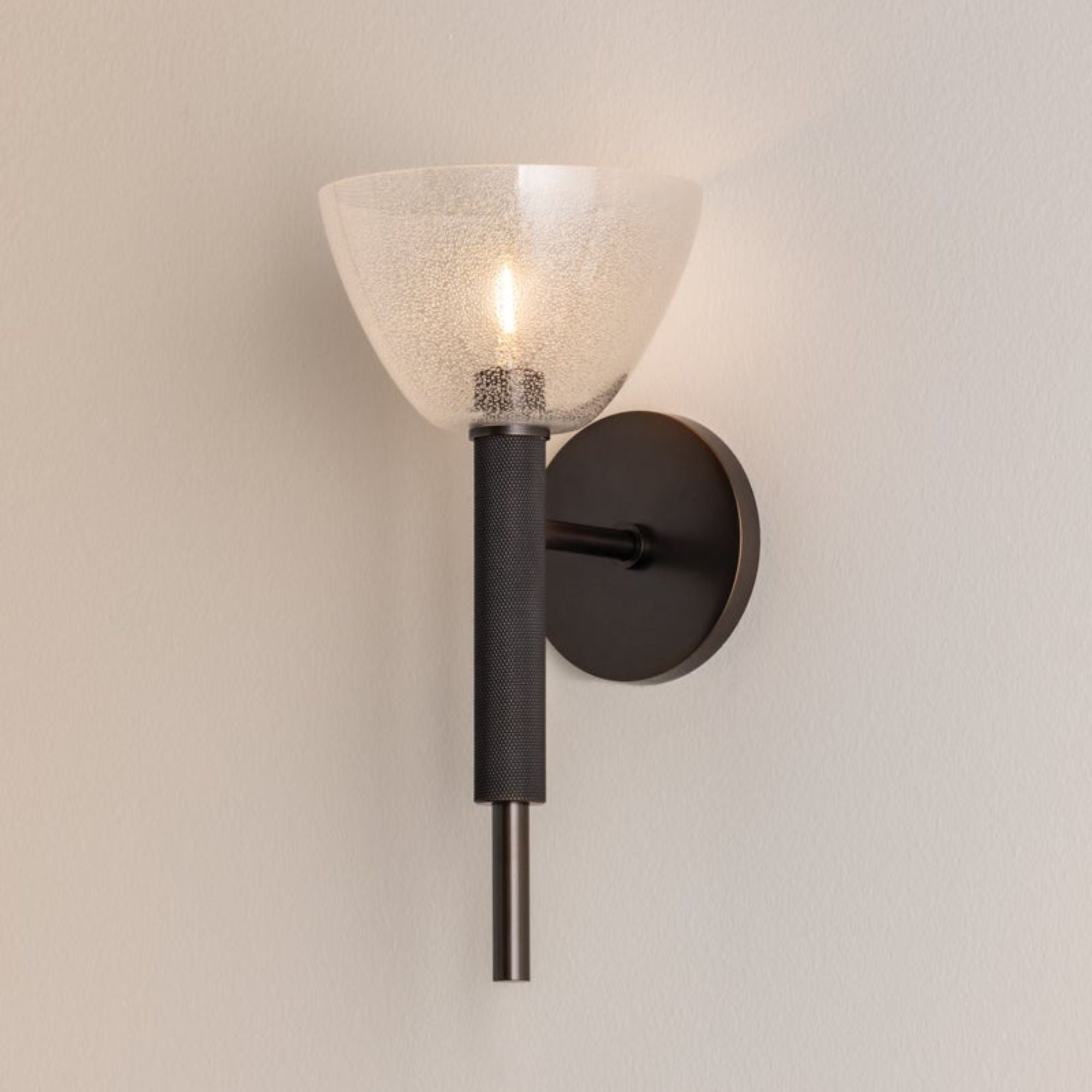 Caraway 13" Wall Sconce, True Bronze Finish