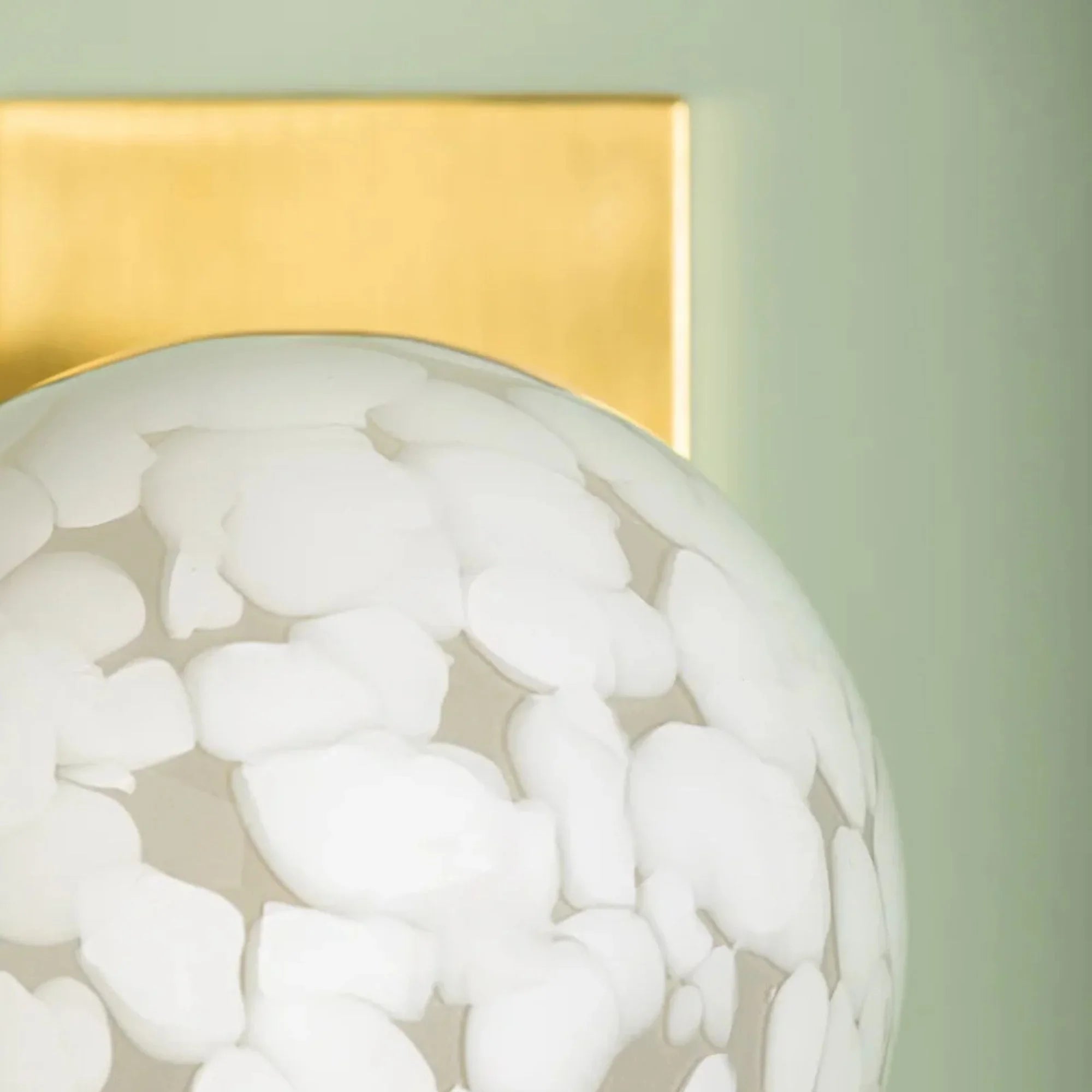 Cleo 10" Wall Sconce, Aged Brass Finish