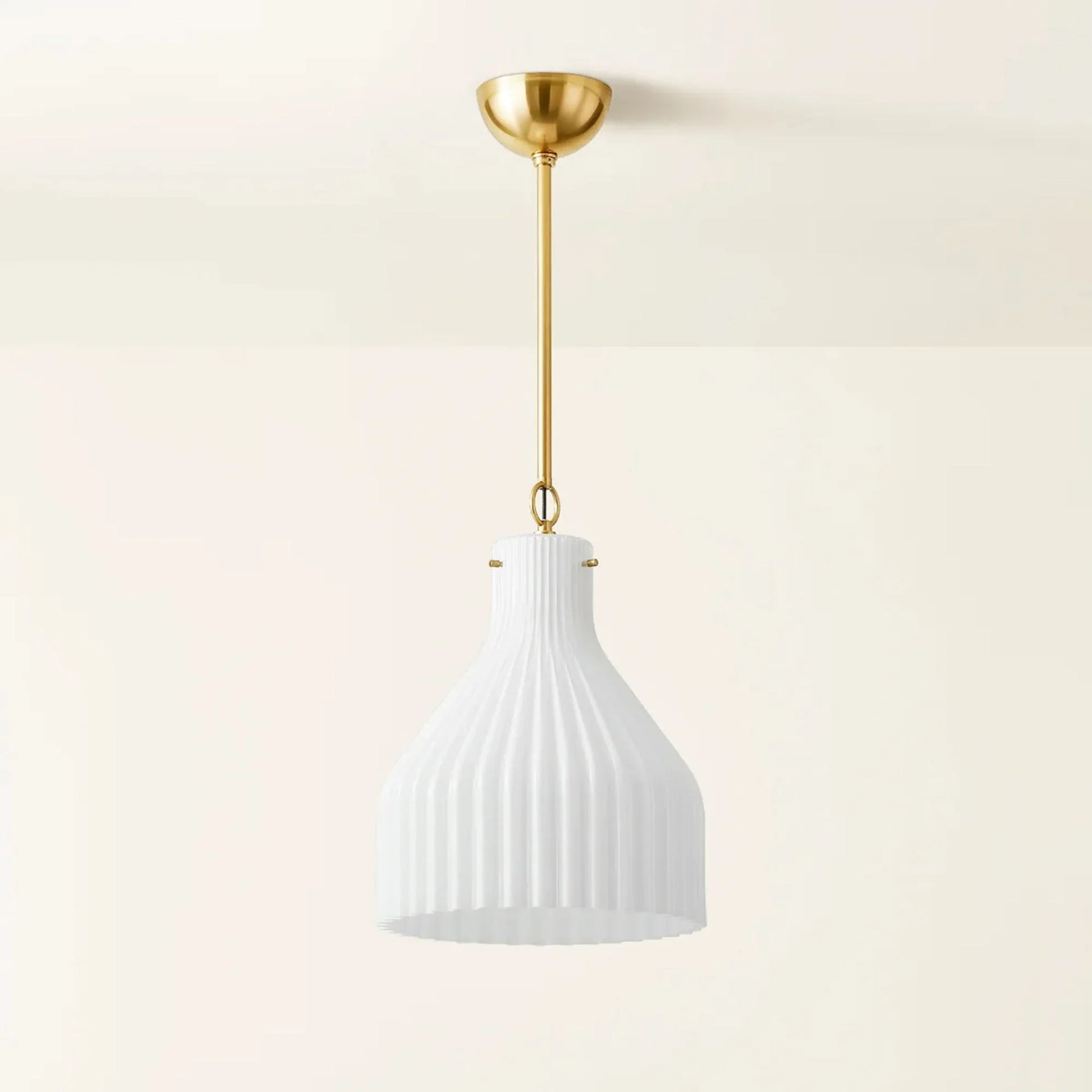 Mitzi - Corinthia 20" Pendant, Aged Brass Finish | Bees Lighting
