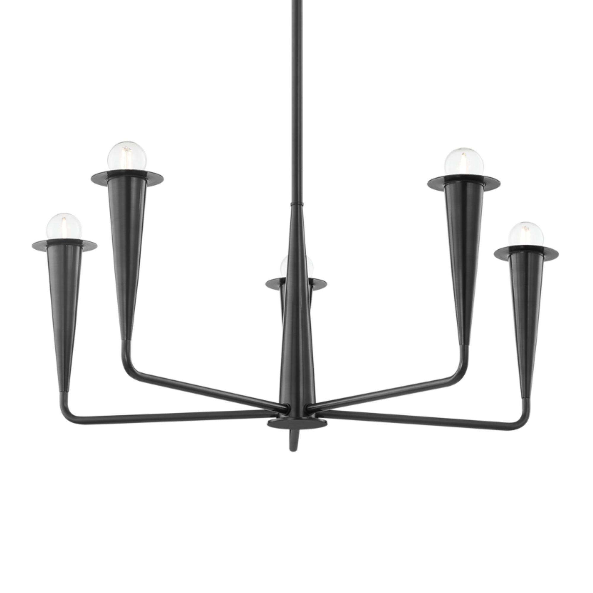 Danna 30" 5-Light Chandelier, Old Bronze Finish