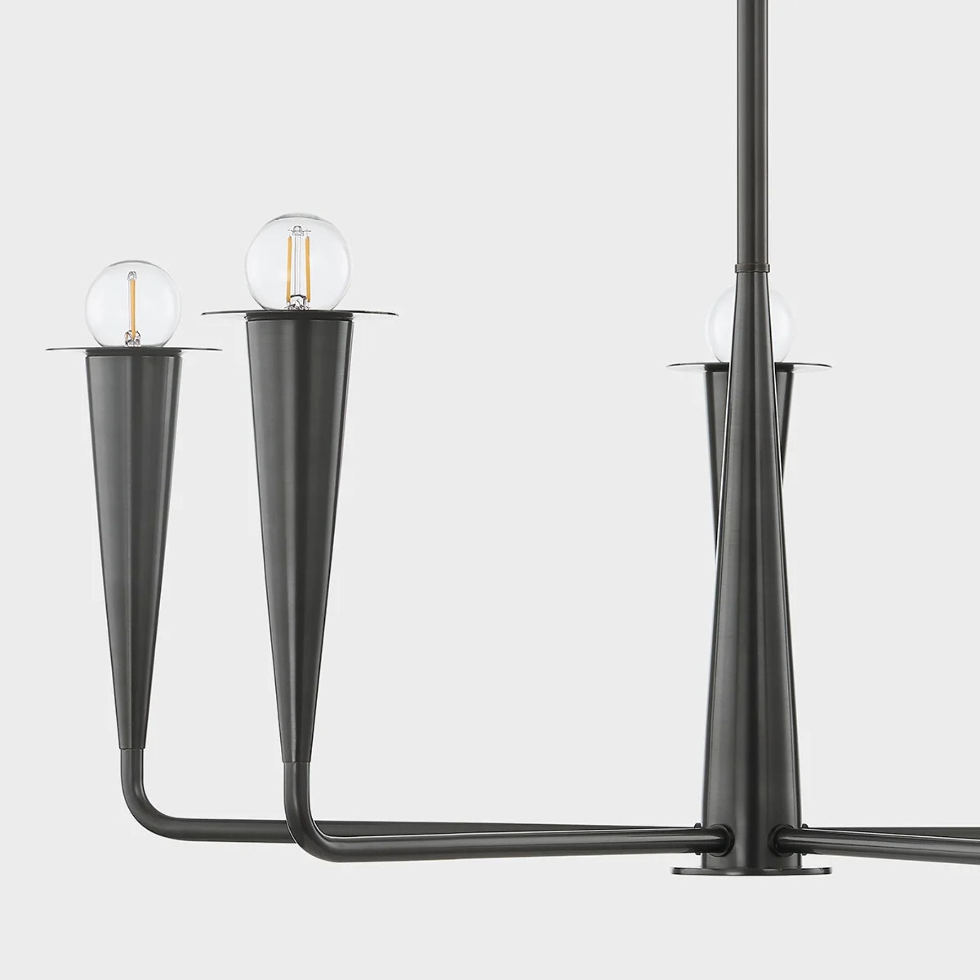 Danna 30" 5-Light Chandelier, Old Bronze Finish