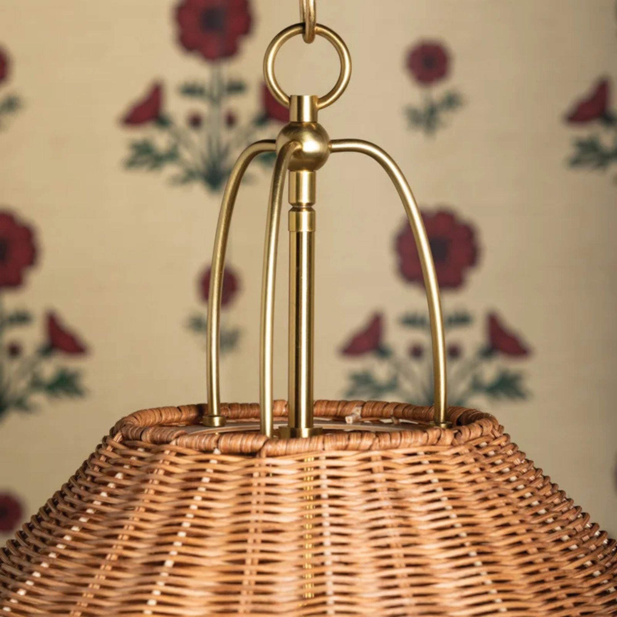 Davida 20" Pendant, Aged Brass Finish