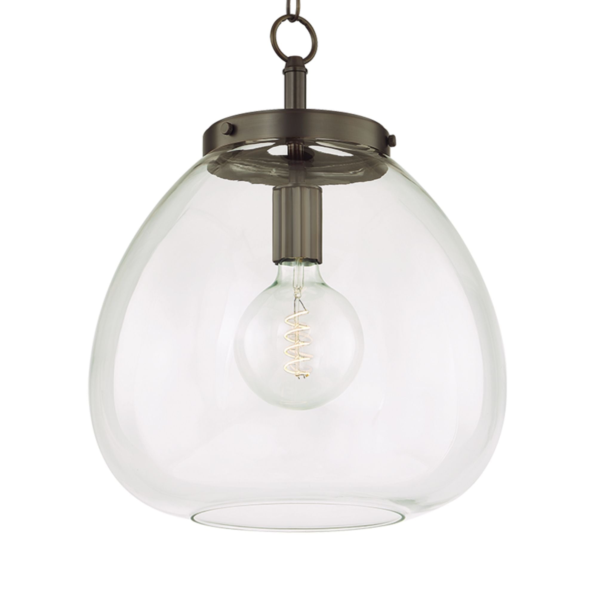 Della 20" Pendant, True Bronze Finish