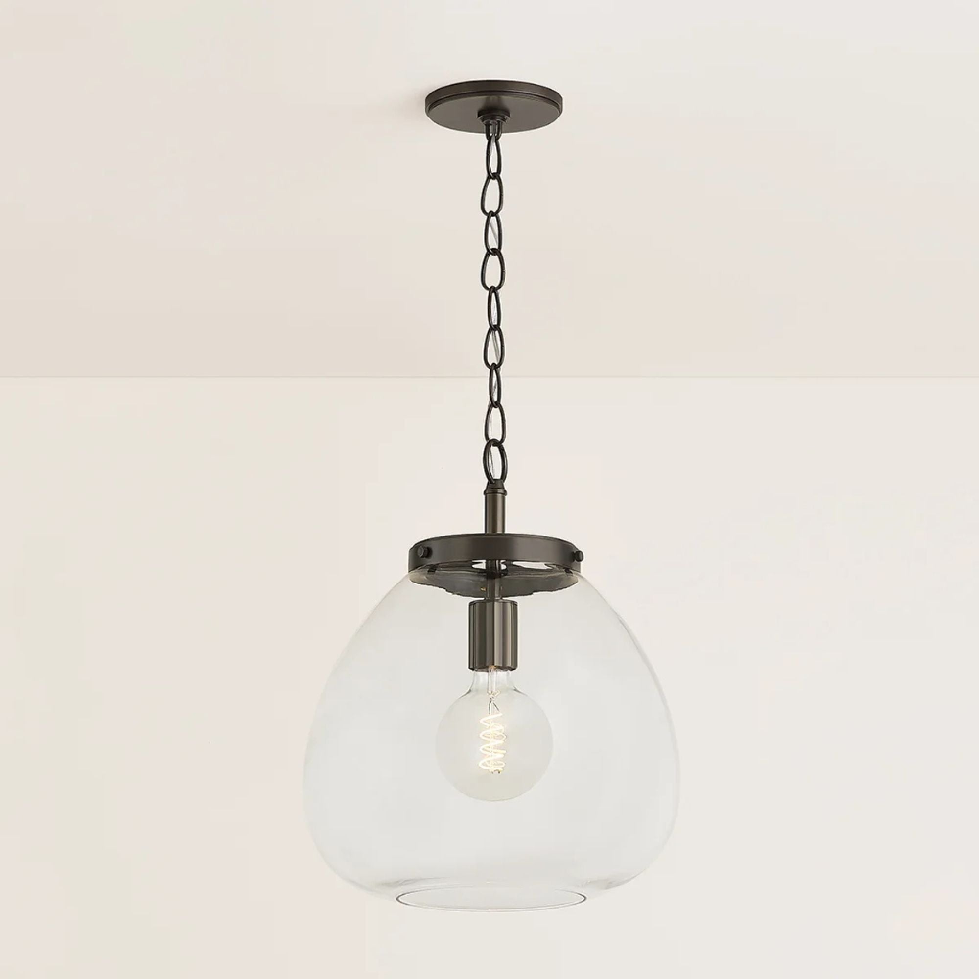 Della 20" Pendant, True Bronze Finish